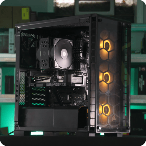GeForce RTX 4060 Ti + Core i5-12400F Build