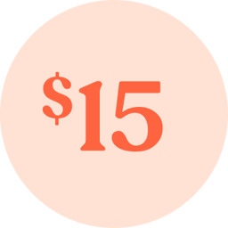 $15 off discount code