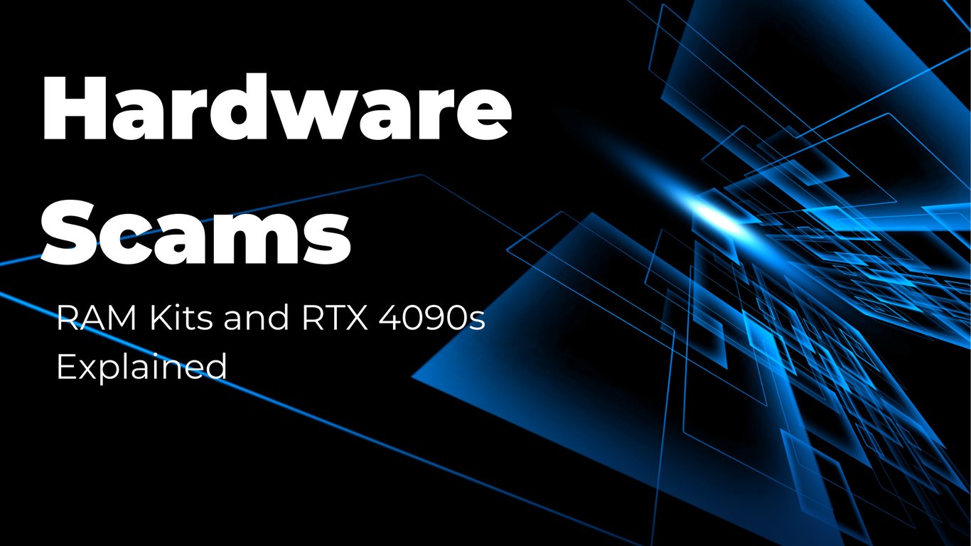 Beware of “Looks-Real” Hardware Scams: RAM Kits and RTX...