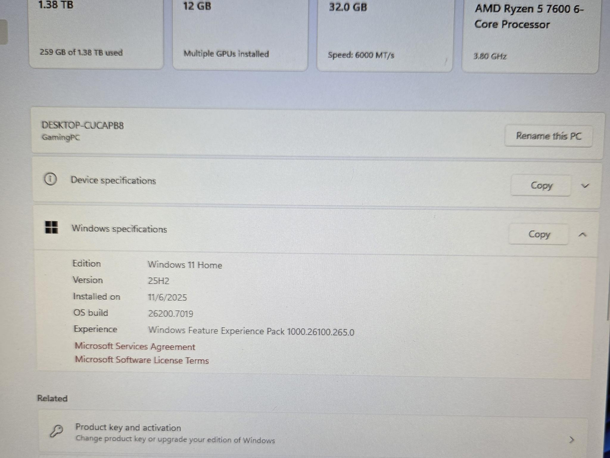 Cooler Master, ASRock, Zotac RTX 5070, Kingston 32GB 6000MHz