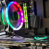 🪁Gaming PC🪁Radeon RX Vega 64 8GB HBM2🪁Ryzen 3500 6core🪁16GB DDR4🪁500GB SSD NVME