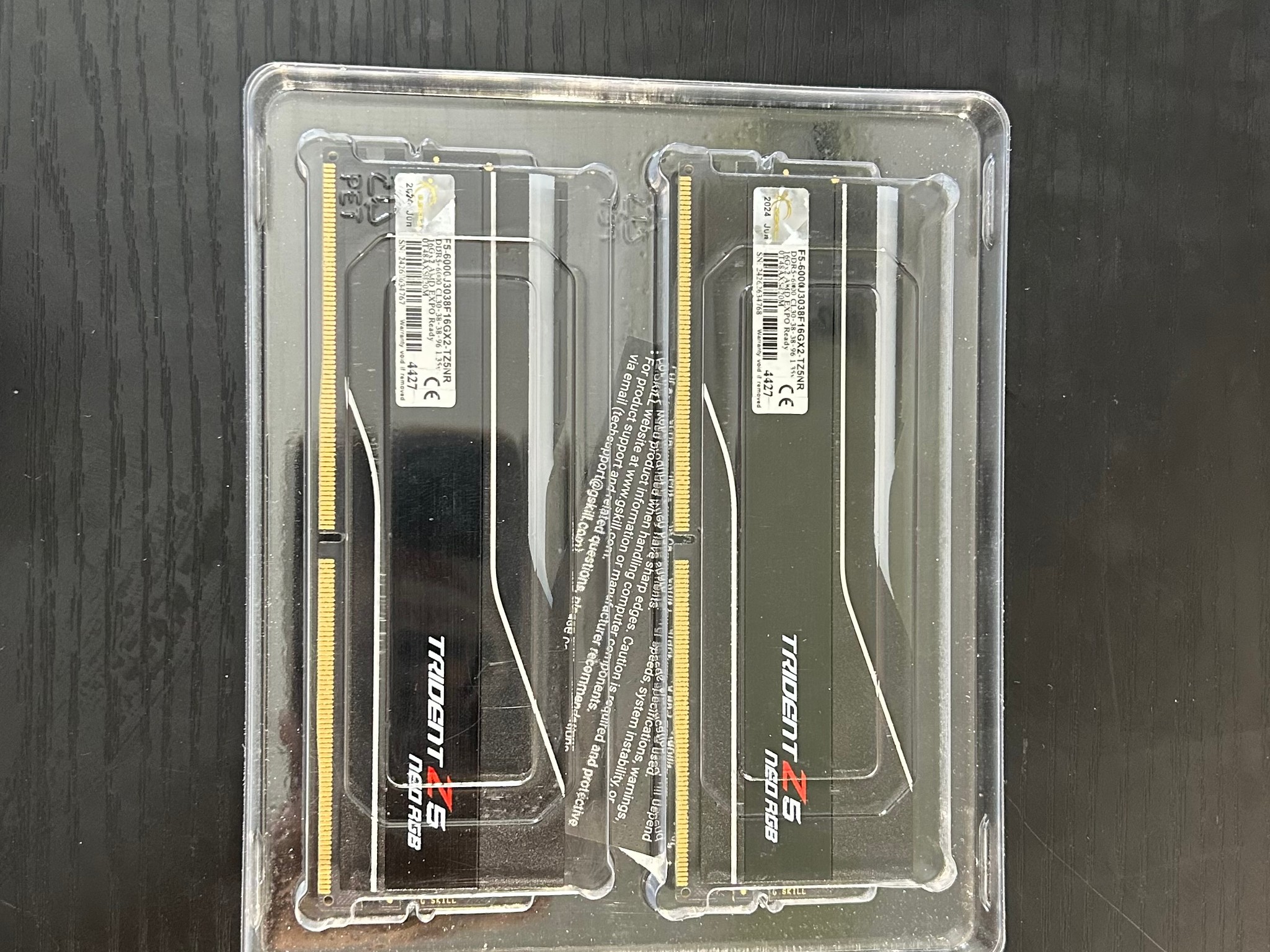 G.Skill Trident Z5 32GB DDR5-6000 (2x16GB)