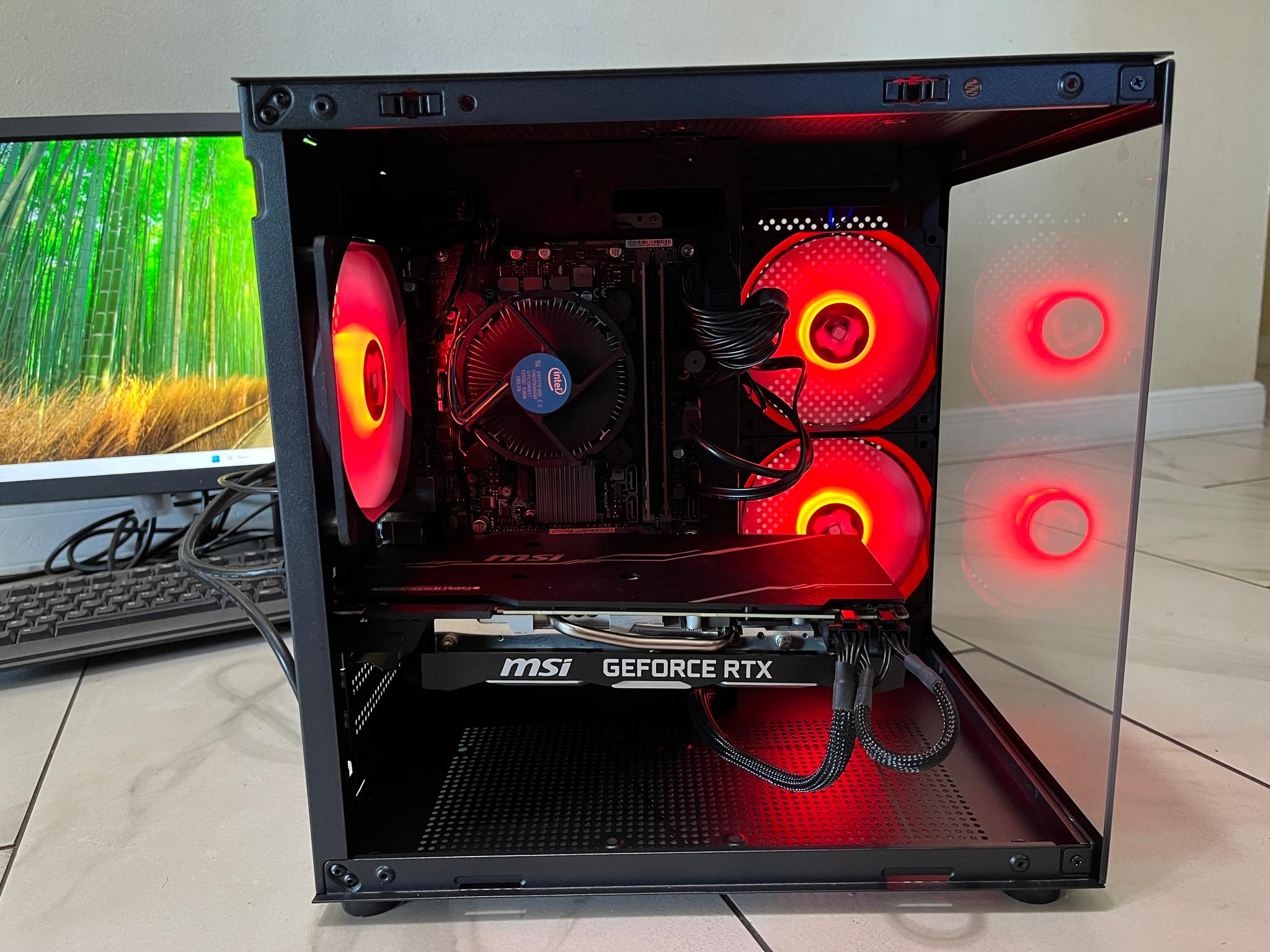 🟢🔥NVIDIA RTX 2070 Super, Intel i5-9400, 16GB RAM, 870 GB Storage, High Performance RGB Gaming PC 🖥️
