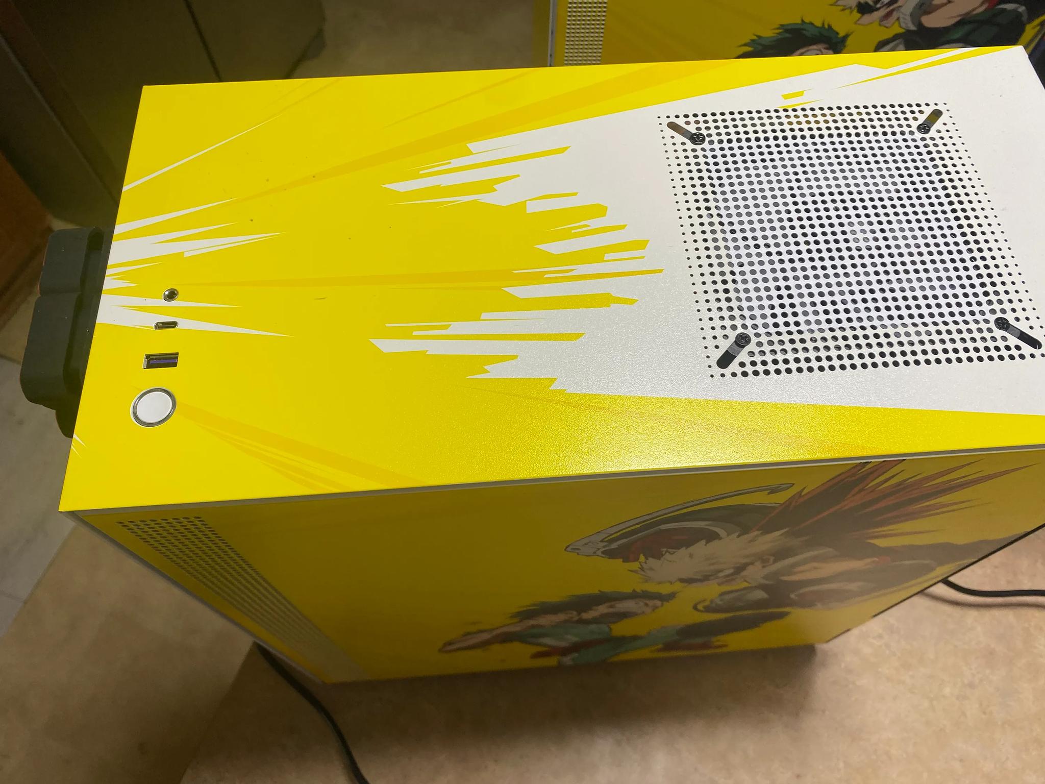 Gaming PC My Hero Academia Themed, Ryzen 5 5600, RTX 3060 12GB (Demonslayer), 2TB NVME, 32GB Ram
