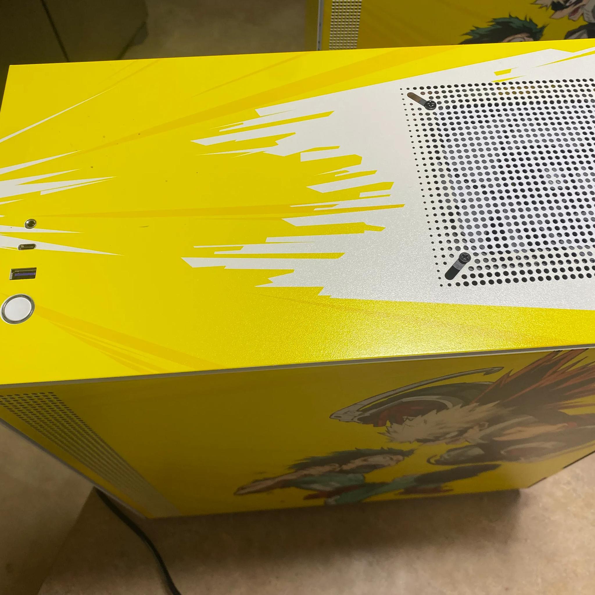 Gaming PC My Hero Academia Themed, Ryzen 5 5600, RTX 3060 12GB (Demonslayer), 2TB NVME, 32GB Ram