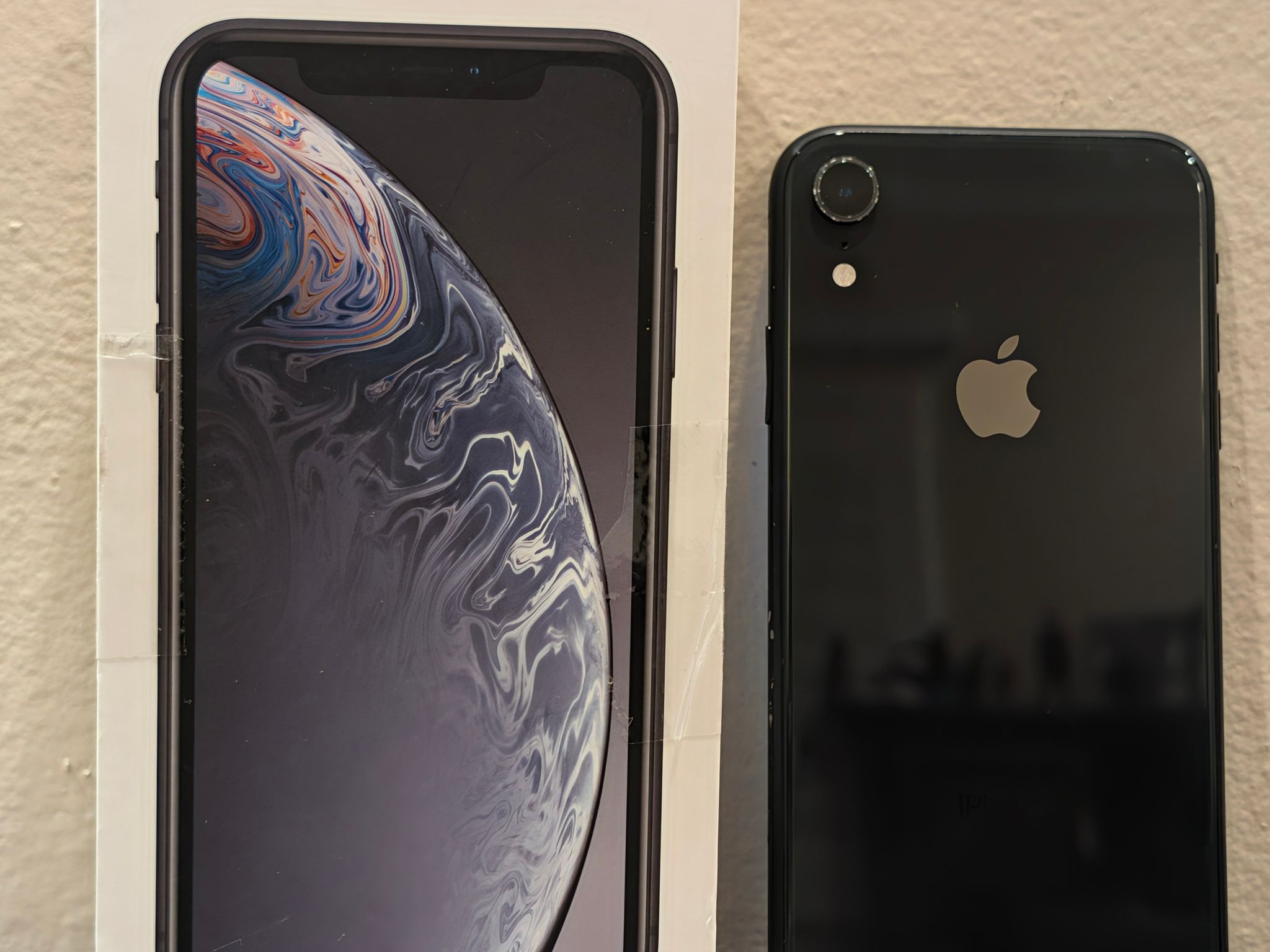Apple iPhone XR, 64GB, Black, Unlocked, MT302LL/A