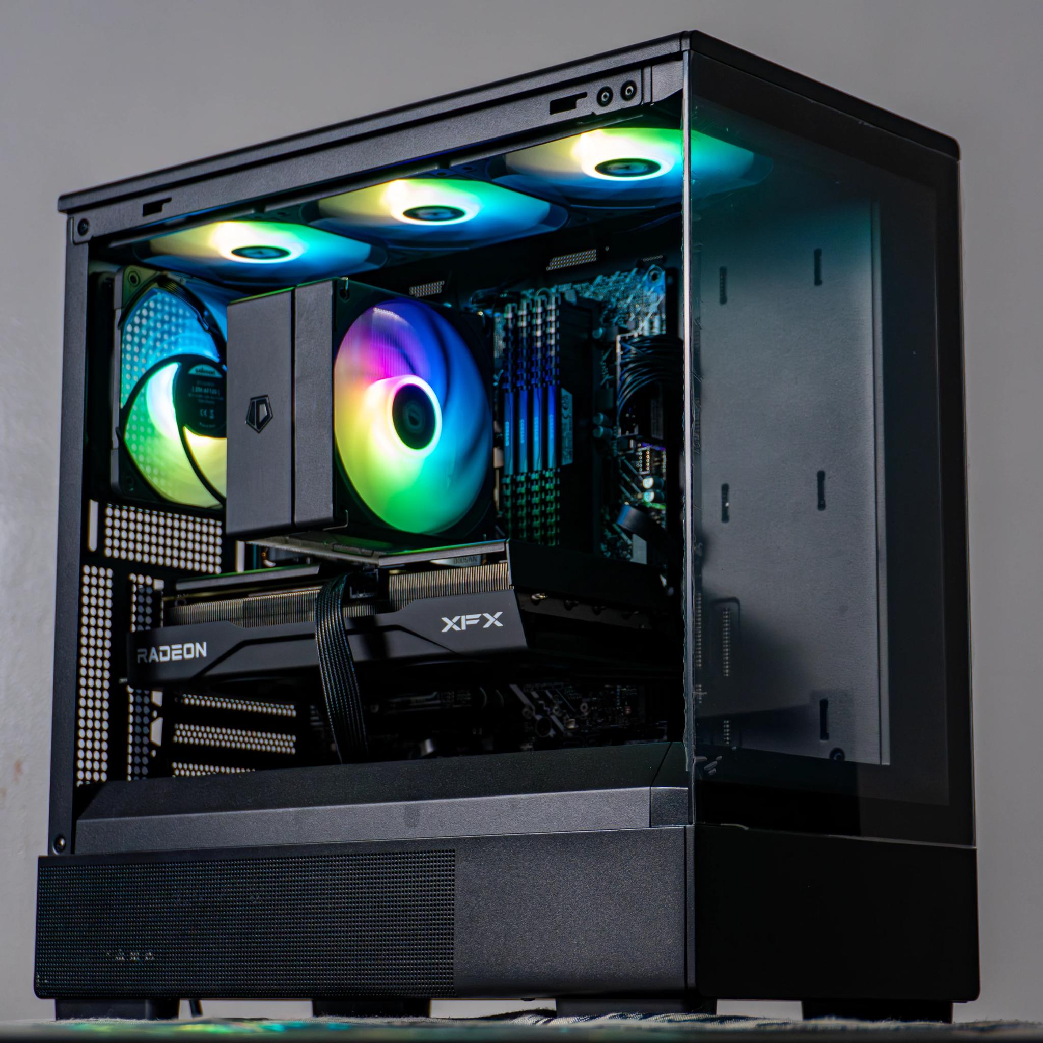 RX 9060XT + i5-12400F Gaming PC | 32GB RAM DDR4 | 1TB NVMe Gen4
