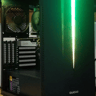 black i7 budget rgb gaming pc. 