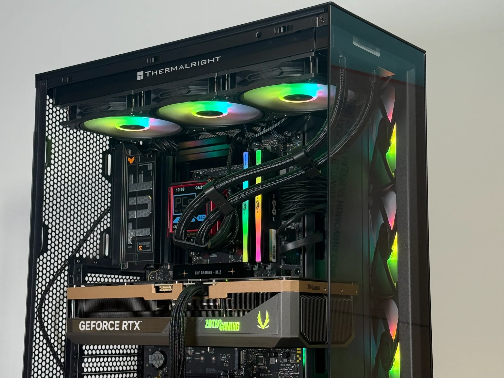 RTX 5090 Ryzen 9950x3d Gaming Behemoth 64gb DDR5 4TB SSD