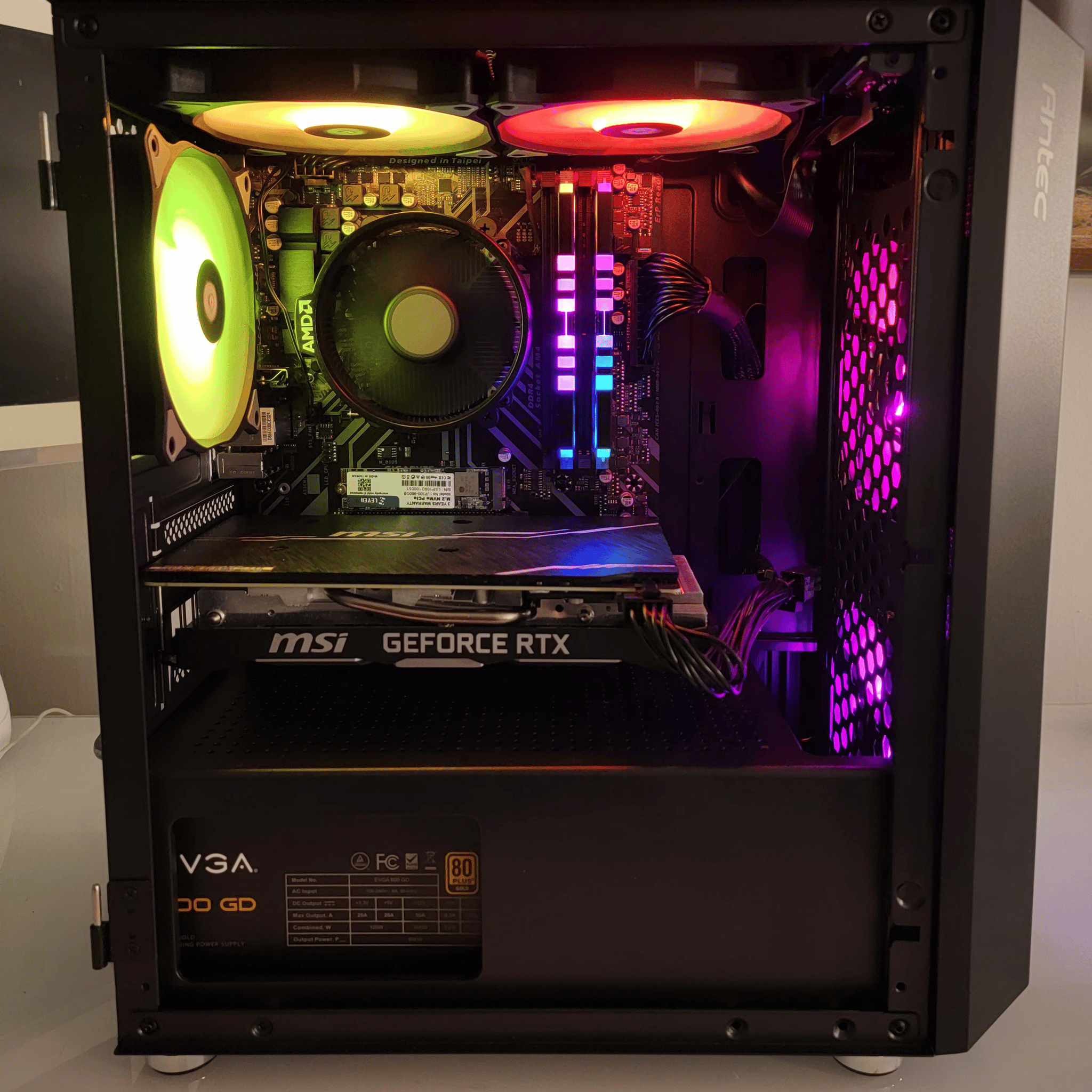 1080p Streaming PC - Featuring Ryzen 7 2700 and RTX 2060