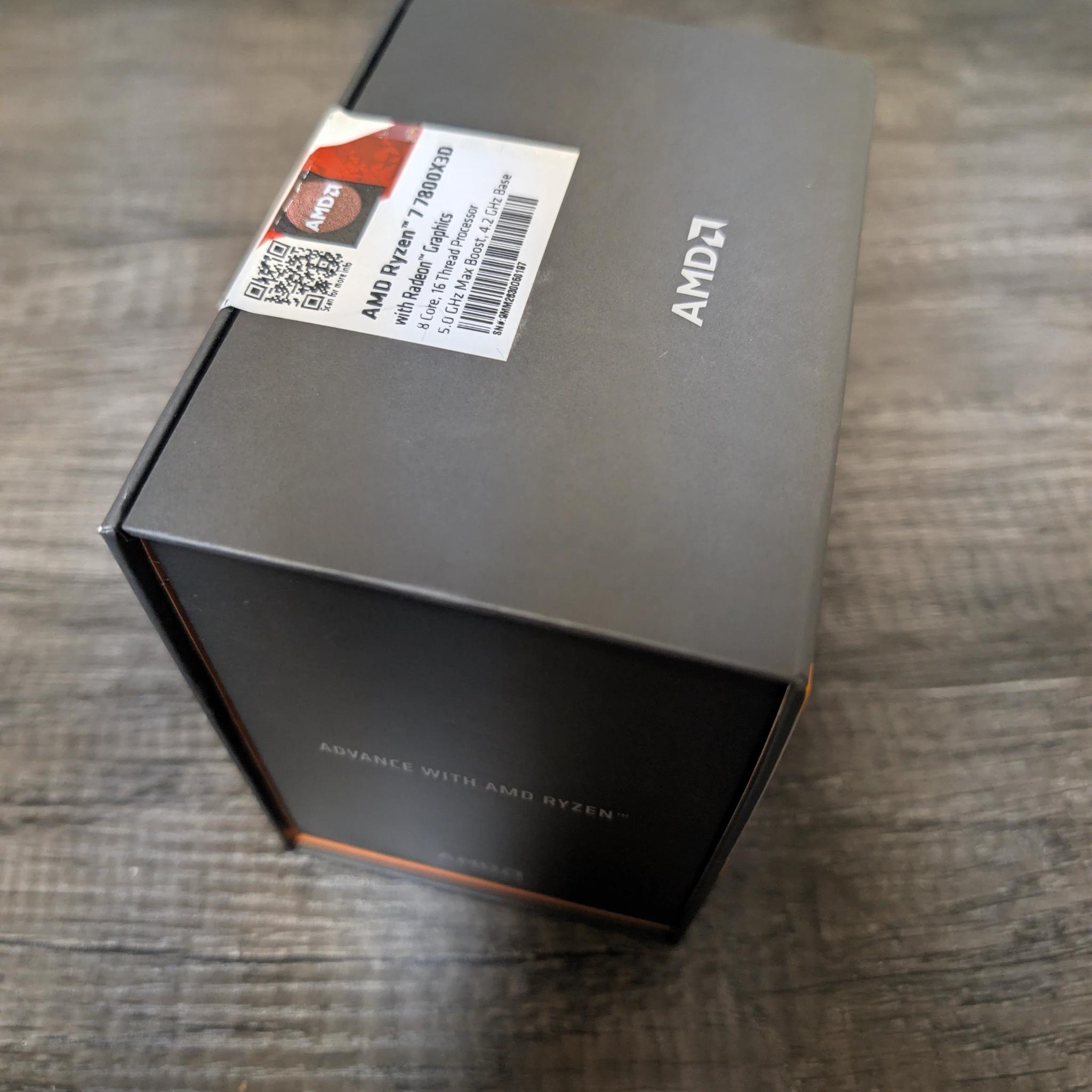 AMD Ryzen 7 7800X3D - Sealed, Brand New in Box