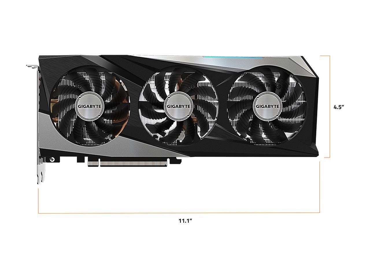 Gigabyte Gaming OC RX 6750 XT 12GB GDDR6 Graphics Card PCI Express 4.0