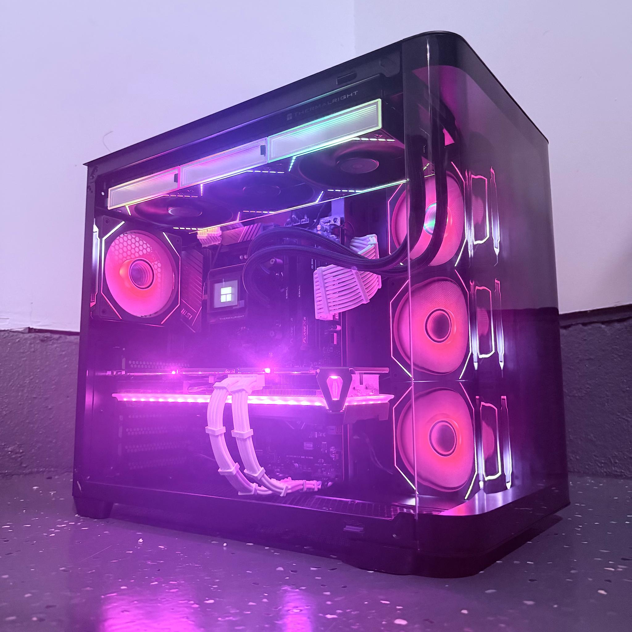 🌈"Astral Spectrum"⚫️| 4k Gaming | RX 7800XT 16GB | Ryzen 7 7700X | 32GB DDR5 | 1TB SSD+Dram