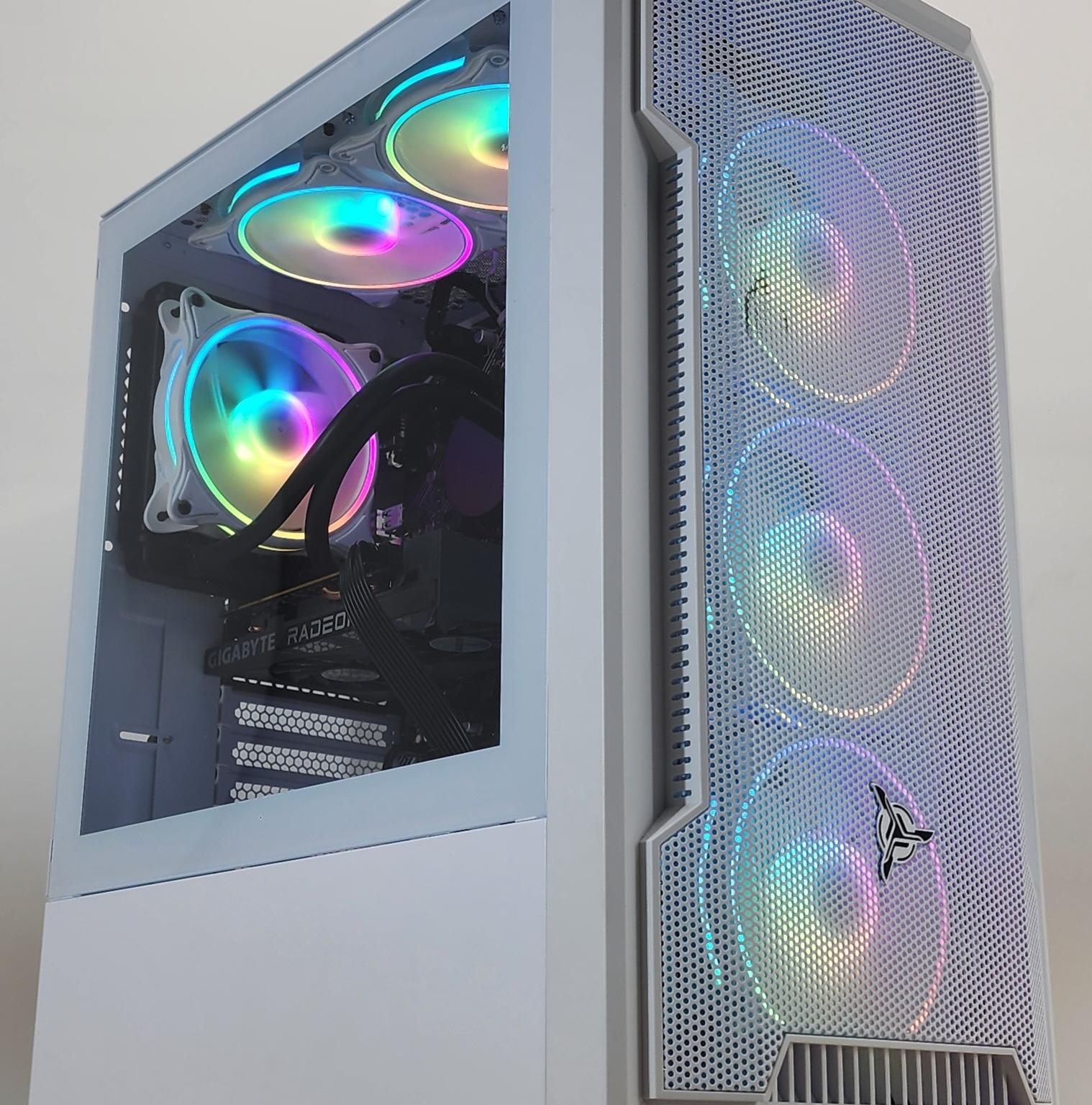 Gaming PC i5-10400F 16GB RAM 500GB SSD + 2TB HDD RX 6500 XT 4GB Win11 Computer