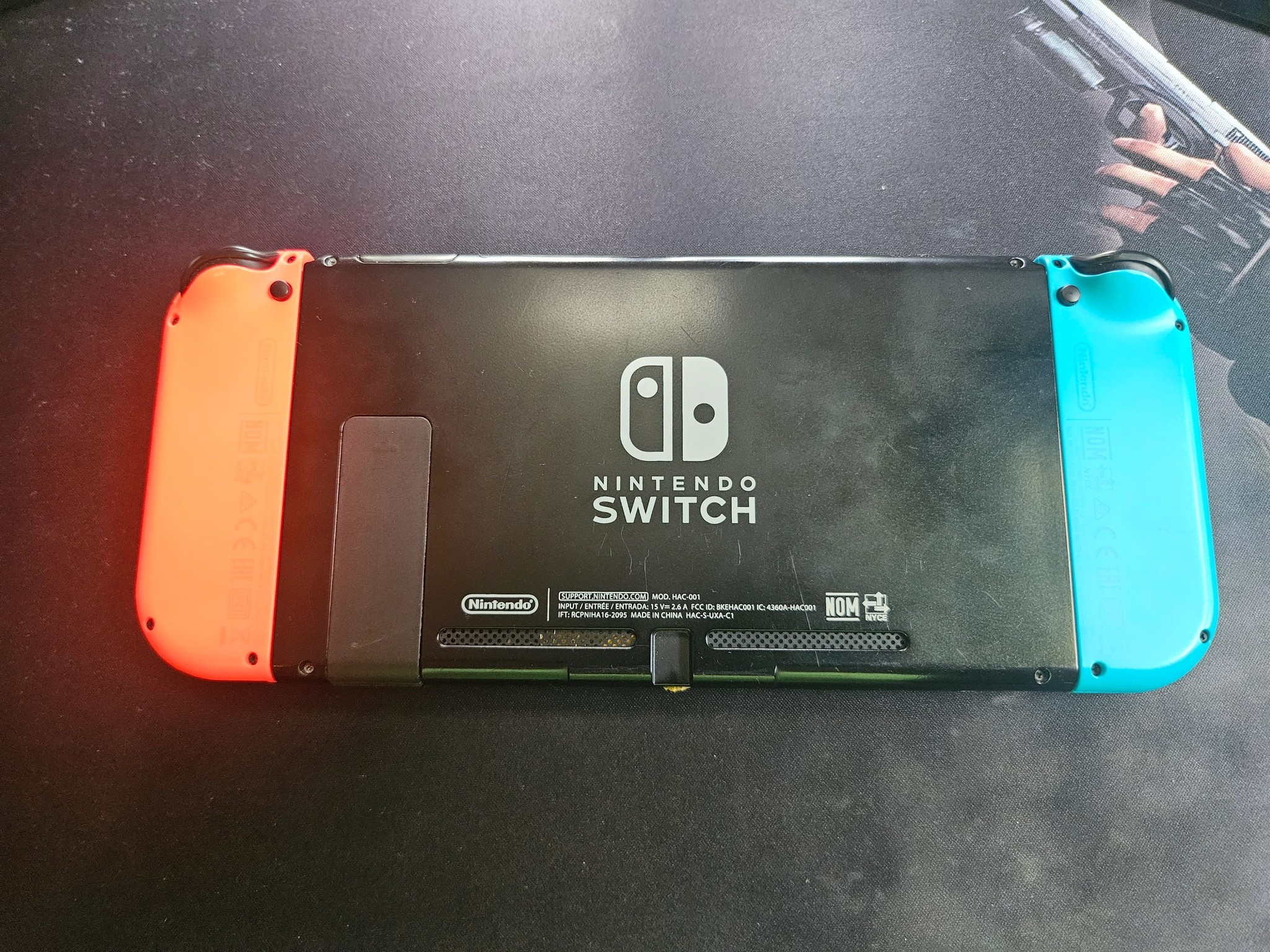 Modded Switch with 128GB SD Card and Charger