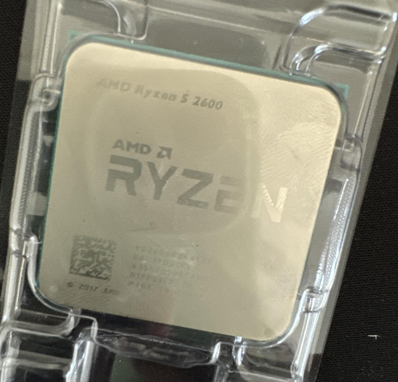 AMD Ryzen 5 2600 Desktop Processor R5 YD2600BBM6IAF R5 Six Core