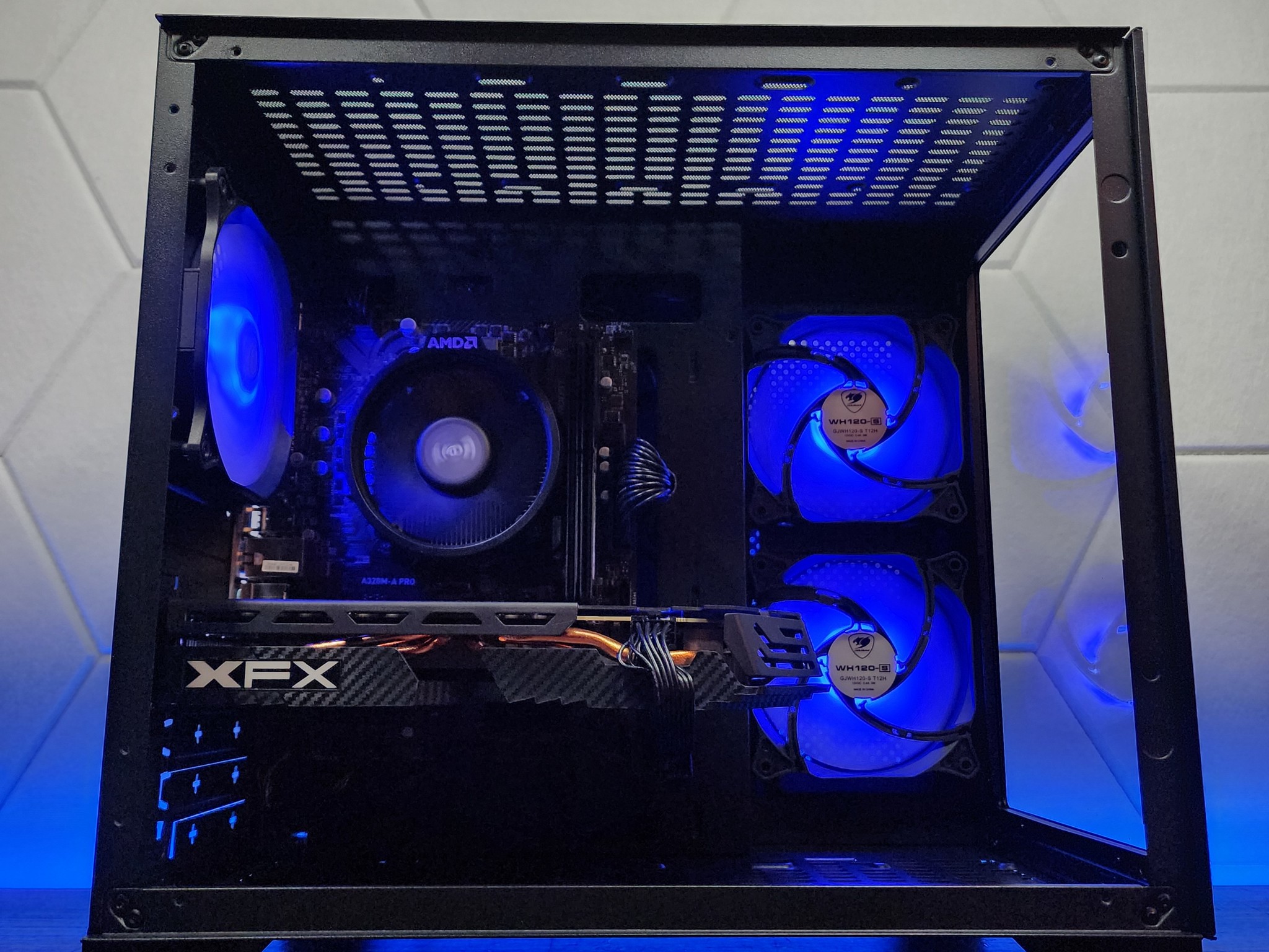 💙🖤💜 XFX RX 580 8GB // AMD Ryzen 5 1600AF // Neo Forza 16GB 3600MHz