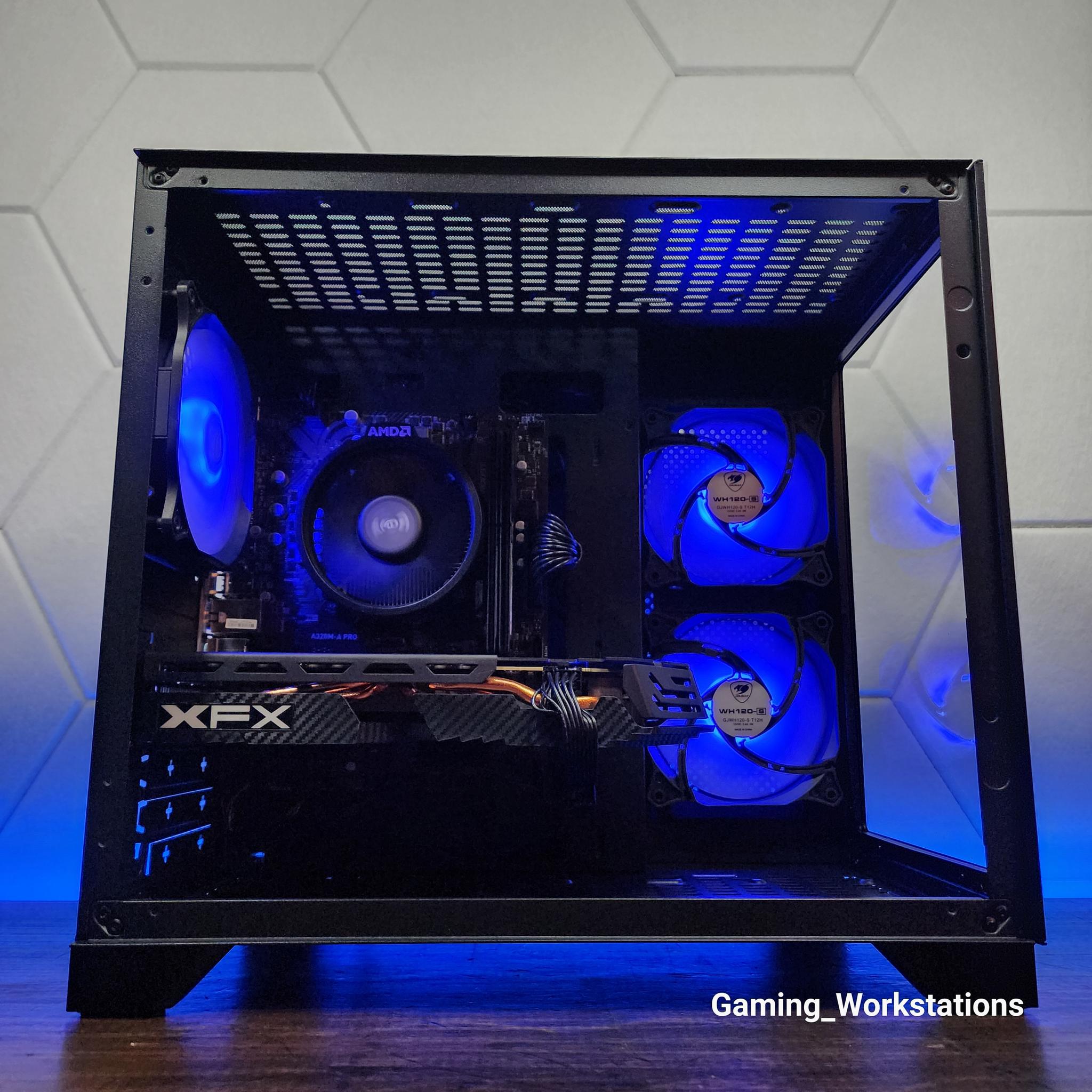 💙🖤💜 XFX RX 580 8GB // AMD Ryzen 5 1600AF // Neo Forza 16GB 3600MHz