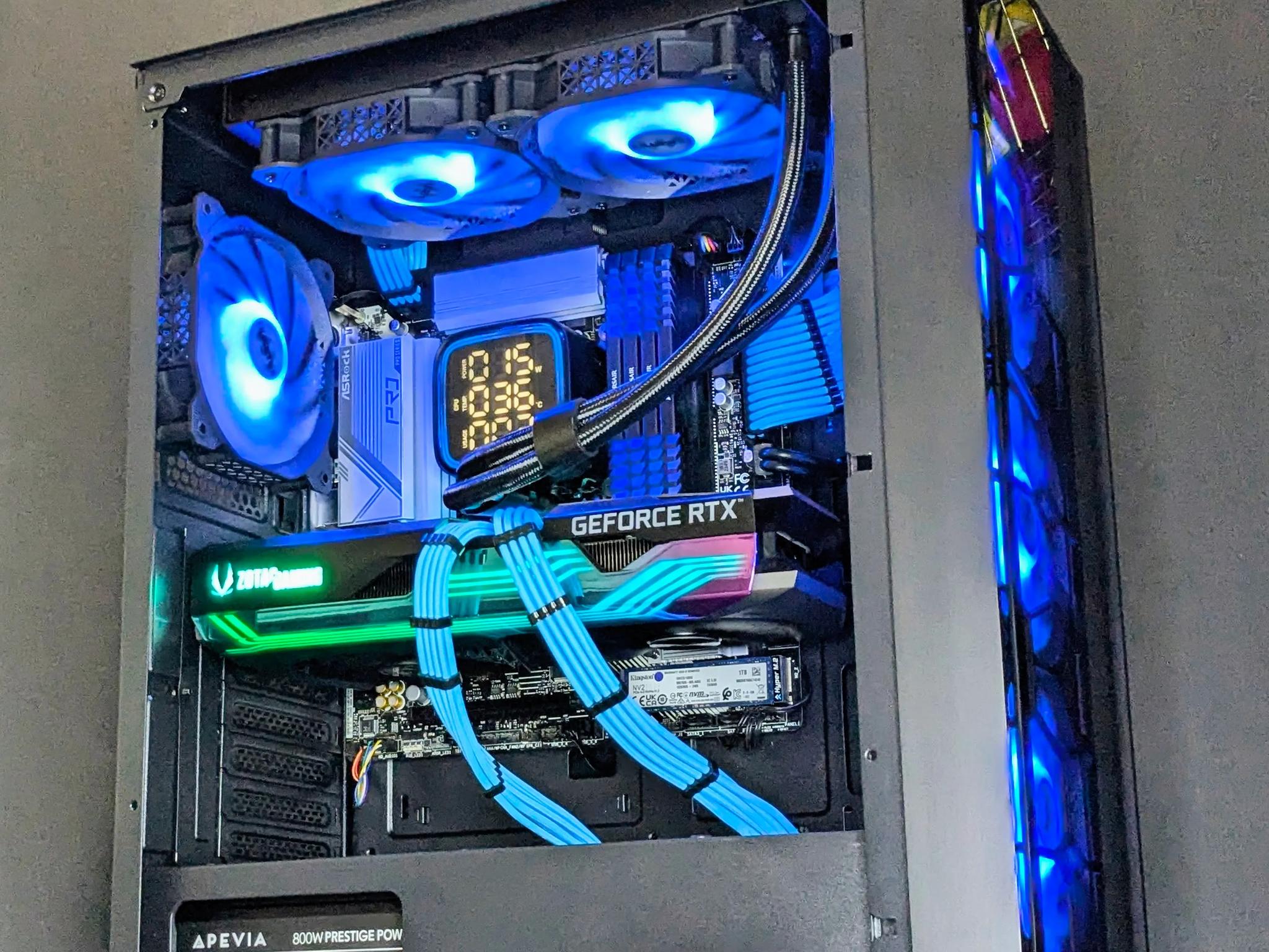 1440p Beast💙🔥RTX 3070💙I5-12600@4.9GHz🔵32GB Vengeance RAM🔵1TB NVMe/PCIE Gen 4.0🔵Windows 11 Pro