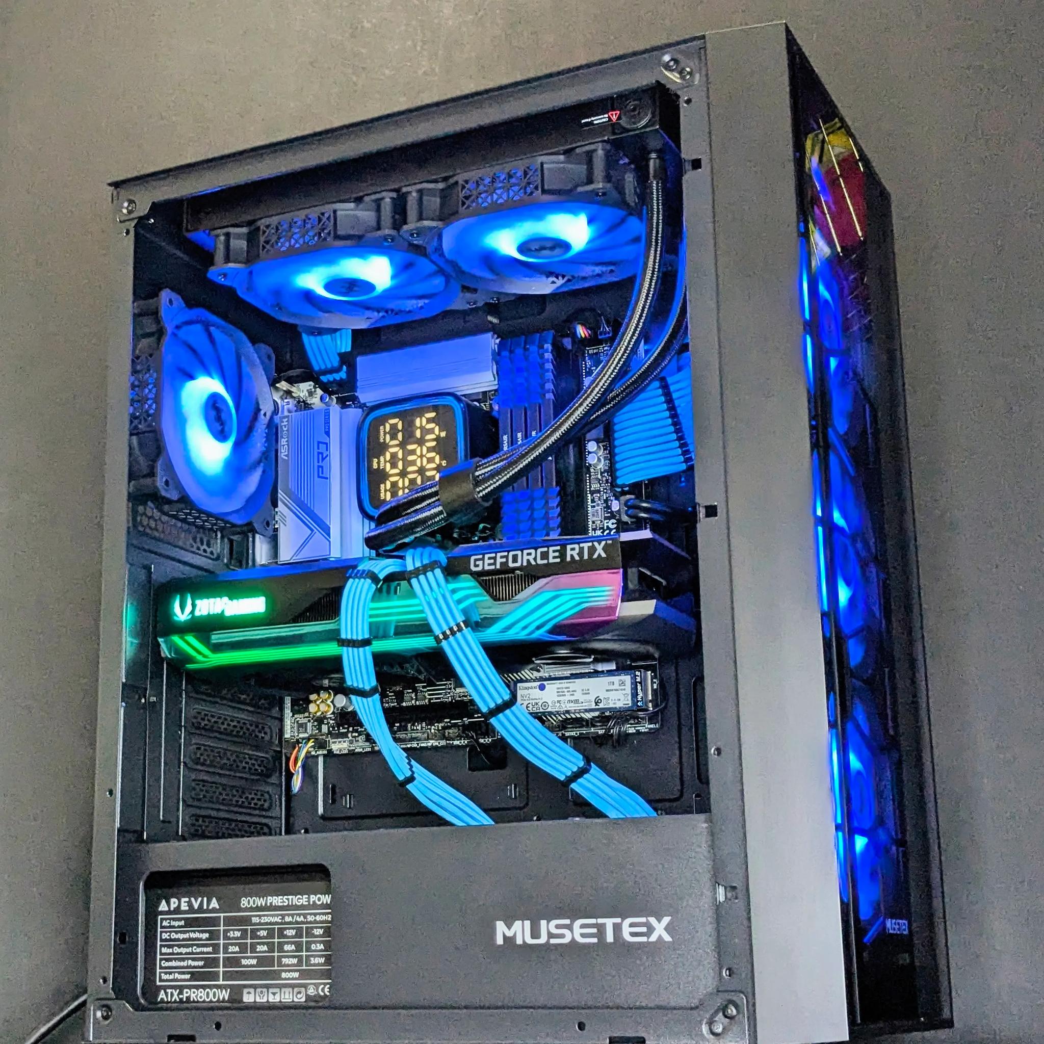 1440p Beast💙🔥RTX 3070💙I5-12600@4.9GHz🔵32GB Vengeance RAM🔵1TB NVMe/PCIE Gen 4.0🔵Windows 11 Pro