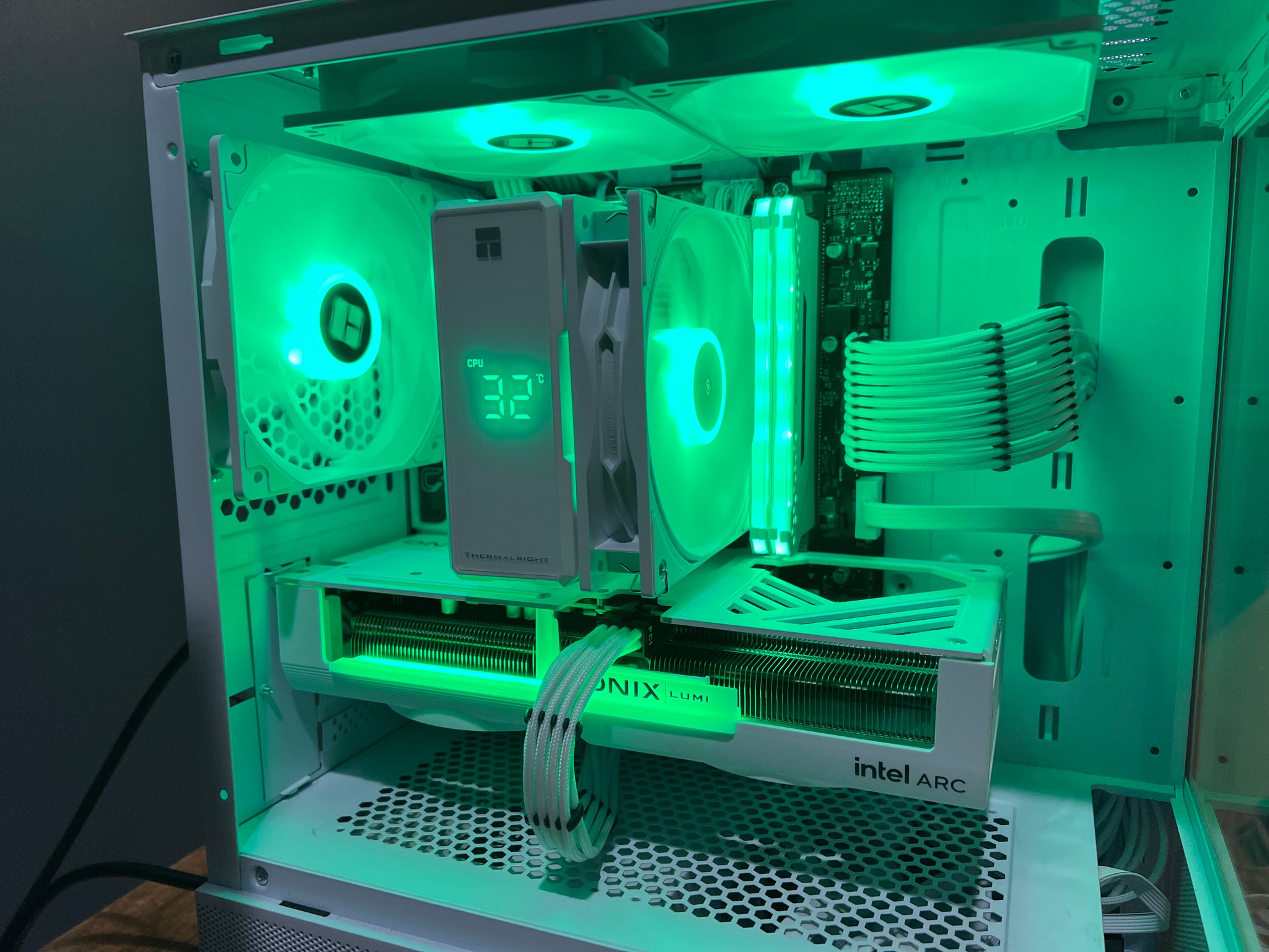 i5-12600kF / Arc B580 “LUMI White” Gaming PC