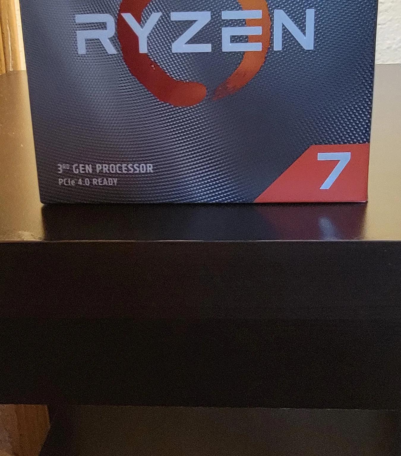 Lightly used, amd ryzen 7 3700x with stock cooler