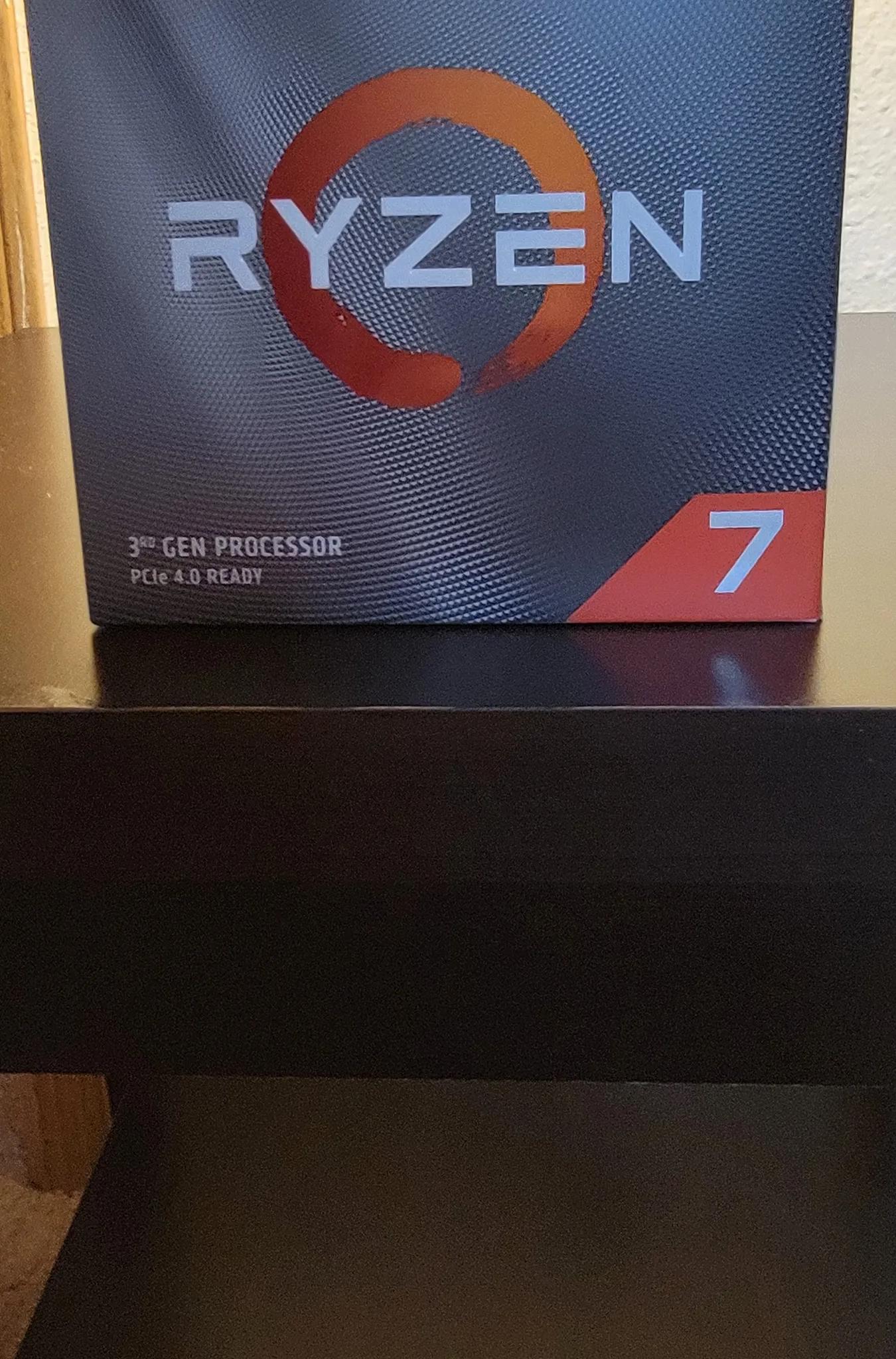 Lightly used, amd ryzen 7 3700x with stock cooler
