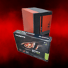 CLEARANCE: Gaming PC, GTX 1050 OC Edition w/ I5 6500, 8GB/500GB HDD. Dell OptiPlex 5040 MT (RED)