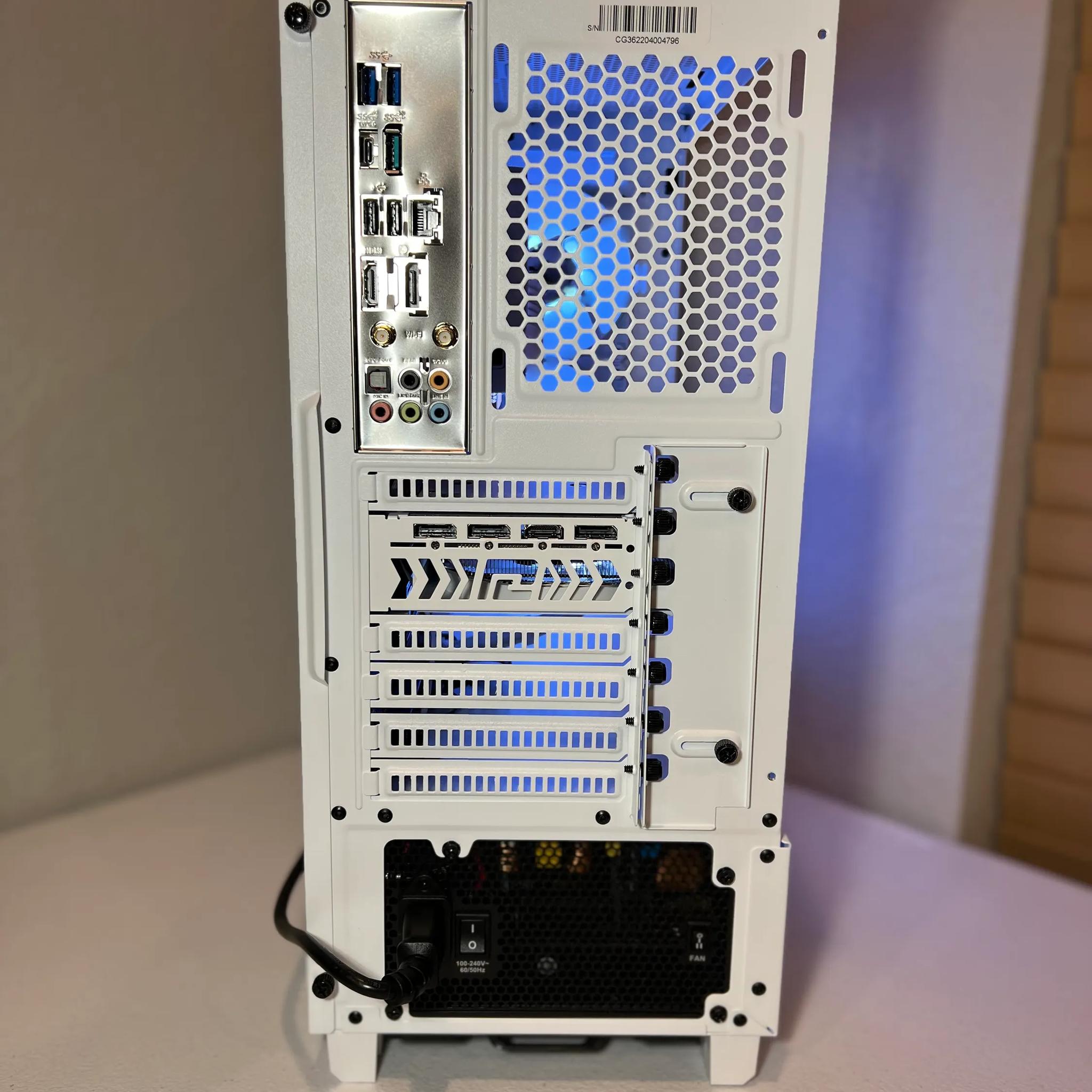 Ryzen 5 5600 | AMD Radeon RX 6650XT | White Theme Gaming PC