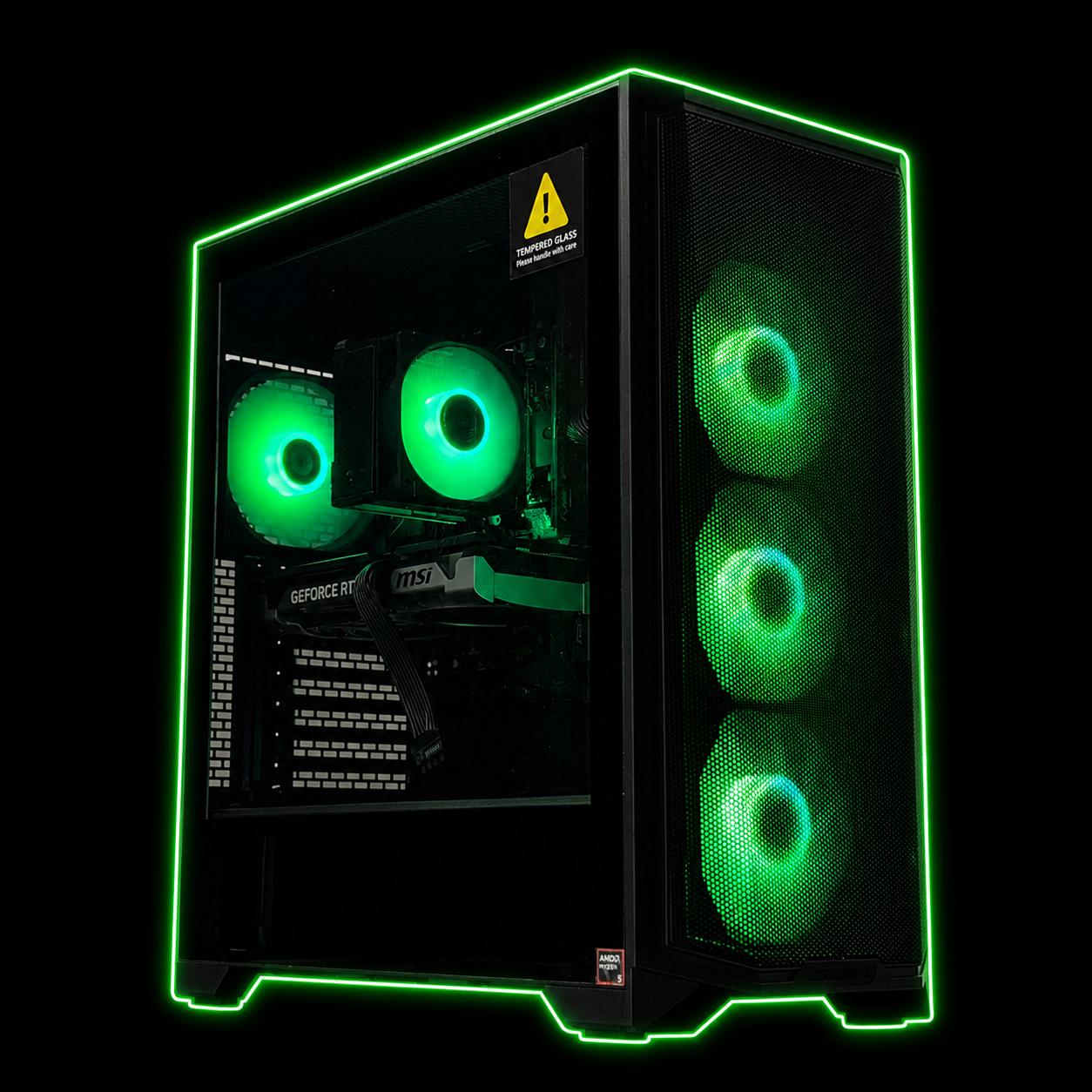 1080P/1440P Gaming Pc / Ryzen 5 9600x / RTX 5060 ti / 16GB DDR5 / 1TB SSD / B850 Chipset