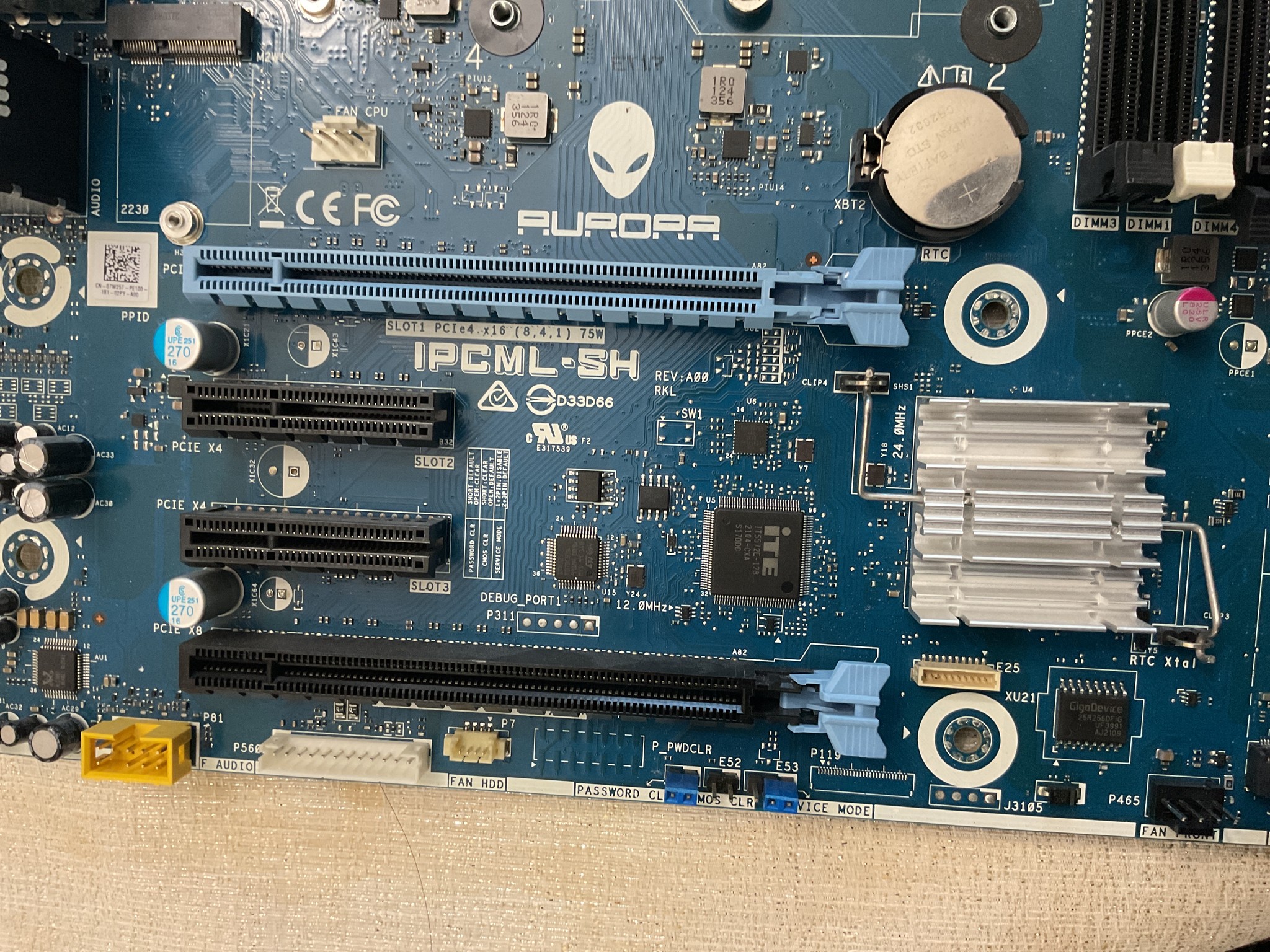 IPCML-SH Alienware DELL Motherboard-Bent Pins (Intel MOBO)