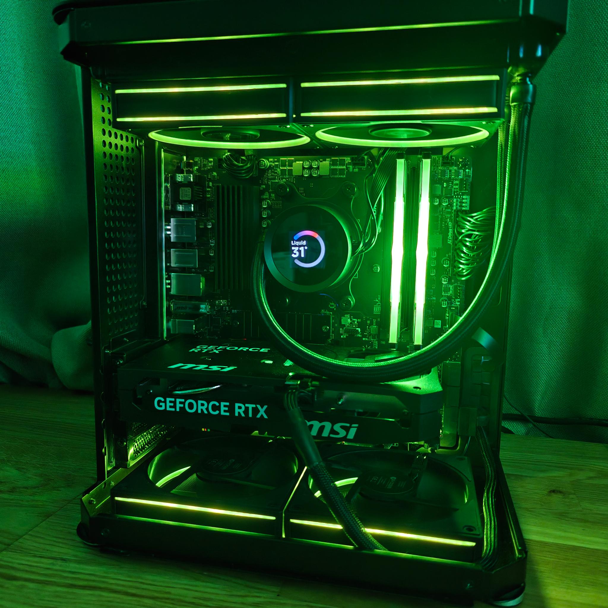 Petite Power Tower Gaming PC - Ryzen 5 5500X3D, 5060 Ti 8 GB, 1 TB M.2 SATA, 32 GB DDR4 3600