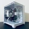 ❄️White Gaming PC w RGB - Ryzen 5 4500 ● 16GB RAM ● 1TB SSD - RX 6600 8GB ● Great Value 1080p