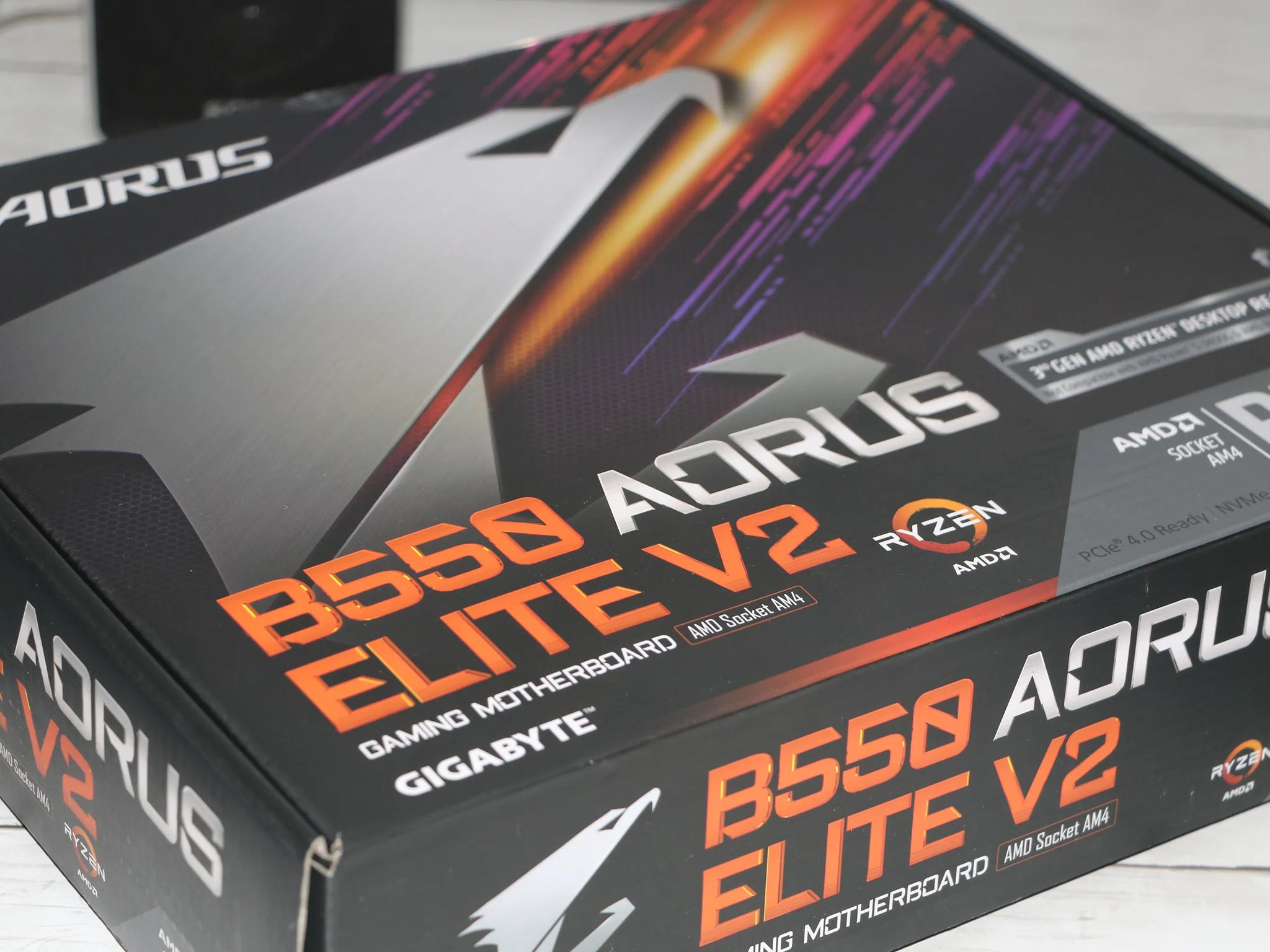 Aorus elite v2 am4 motherboard ddr4