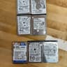 4x 1TB & 3x 500gb laptop hdd lot