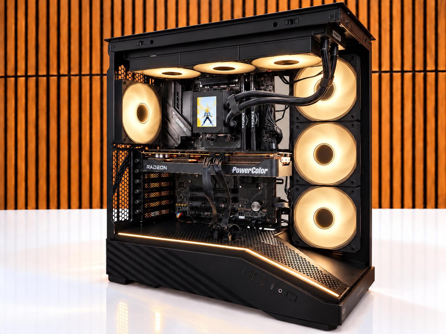4K gaming PC v2 | RTX 9070XT 16GB| Ryzen 9800X3D | 32GB DDR5 | 2TB NVME | GOLD PSU | Windows 11 |