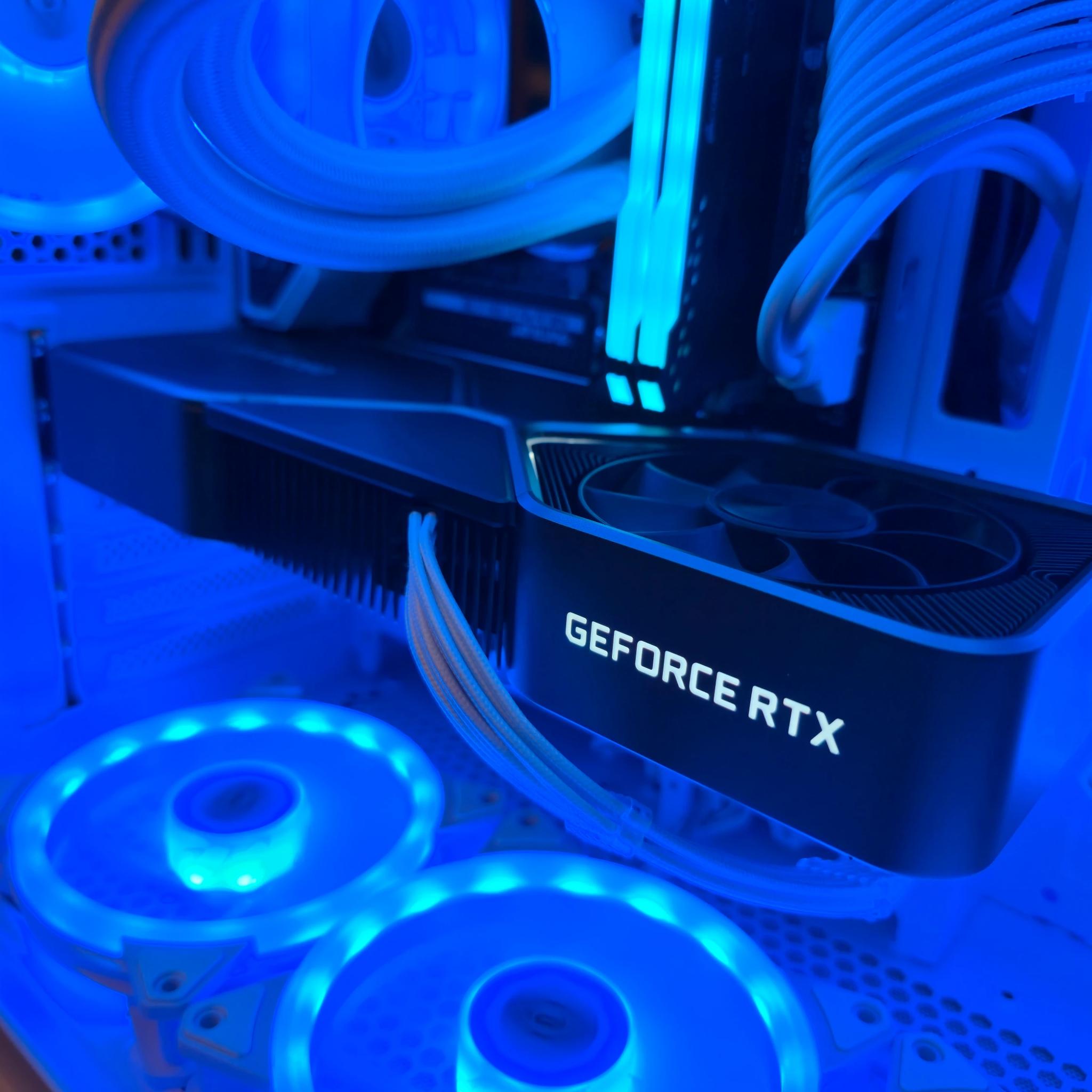 ⚪️🚀 1440P GAMING PC | RTX 3080 FE | INTEL I7-12700KF | 16GB RAM | 1TB SSD 🚀⚪️