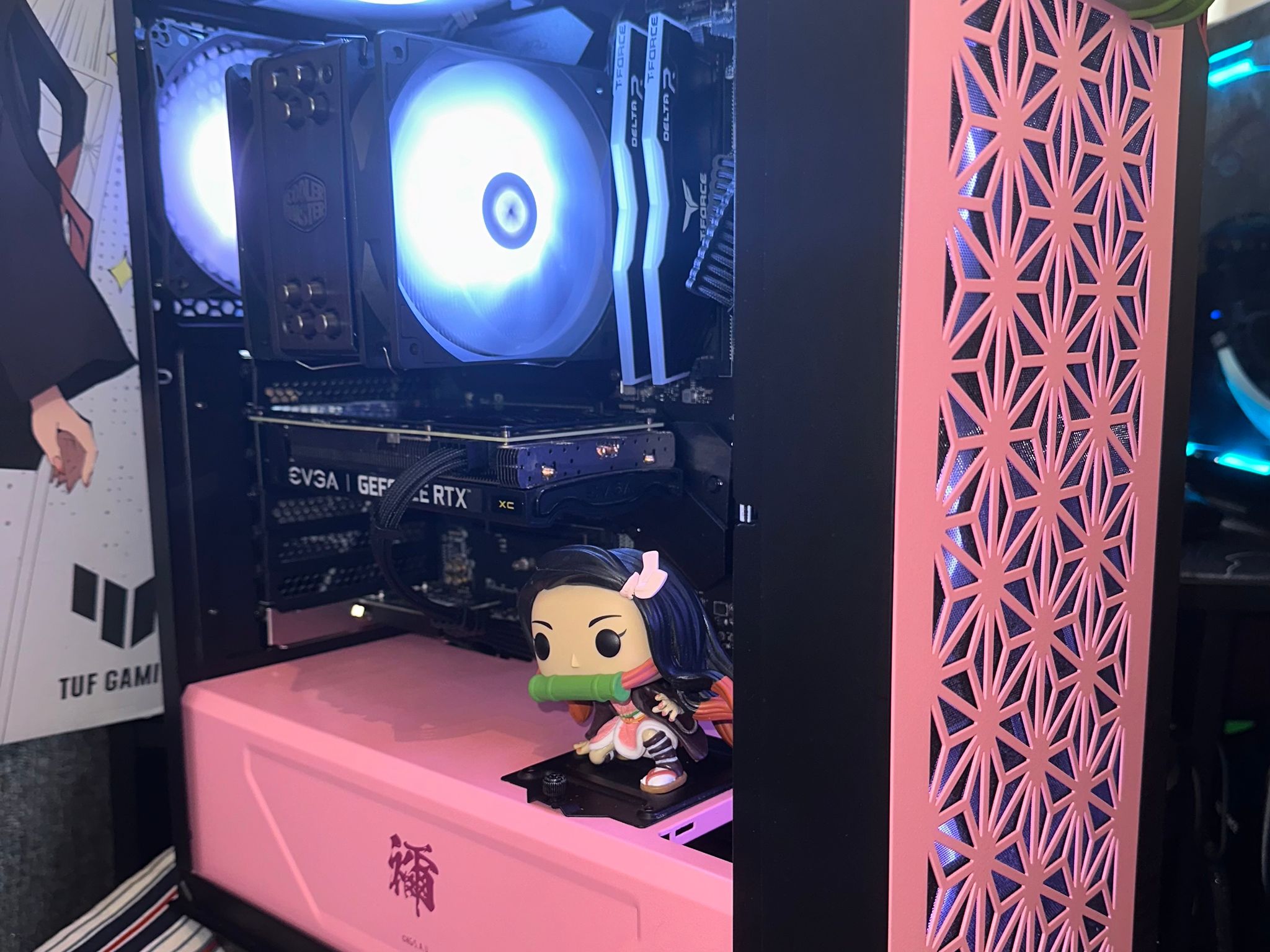 🌸❇️ Nezuko 🟢🟪 Ryzen 5800x | RTX3060 | Gaming Pc