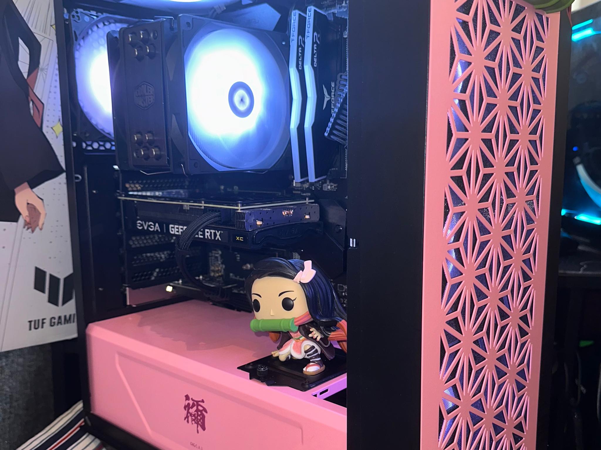 🌸❇️ Nezuko 🟢🟪 Ryzen 5800x | RTX3060 | Gaming Pc