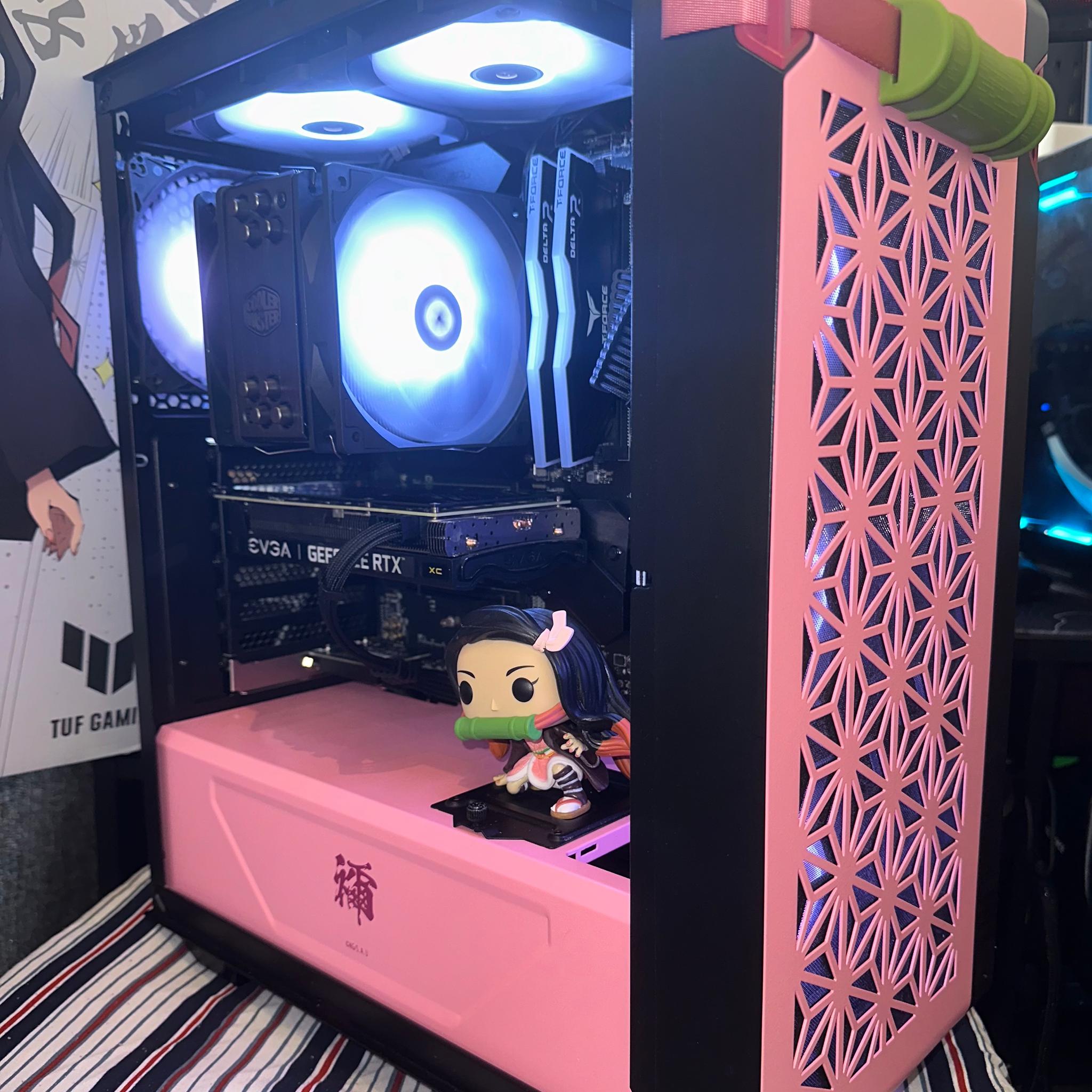 🌸❇️ Nezuko 🟢🟪 Ryzen 5800x | RTX3060 | Gaming Pc