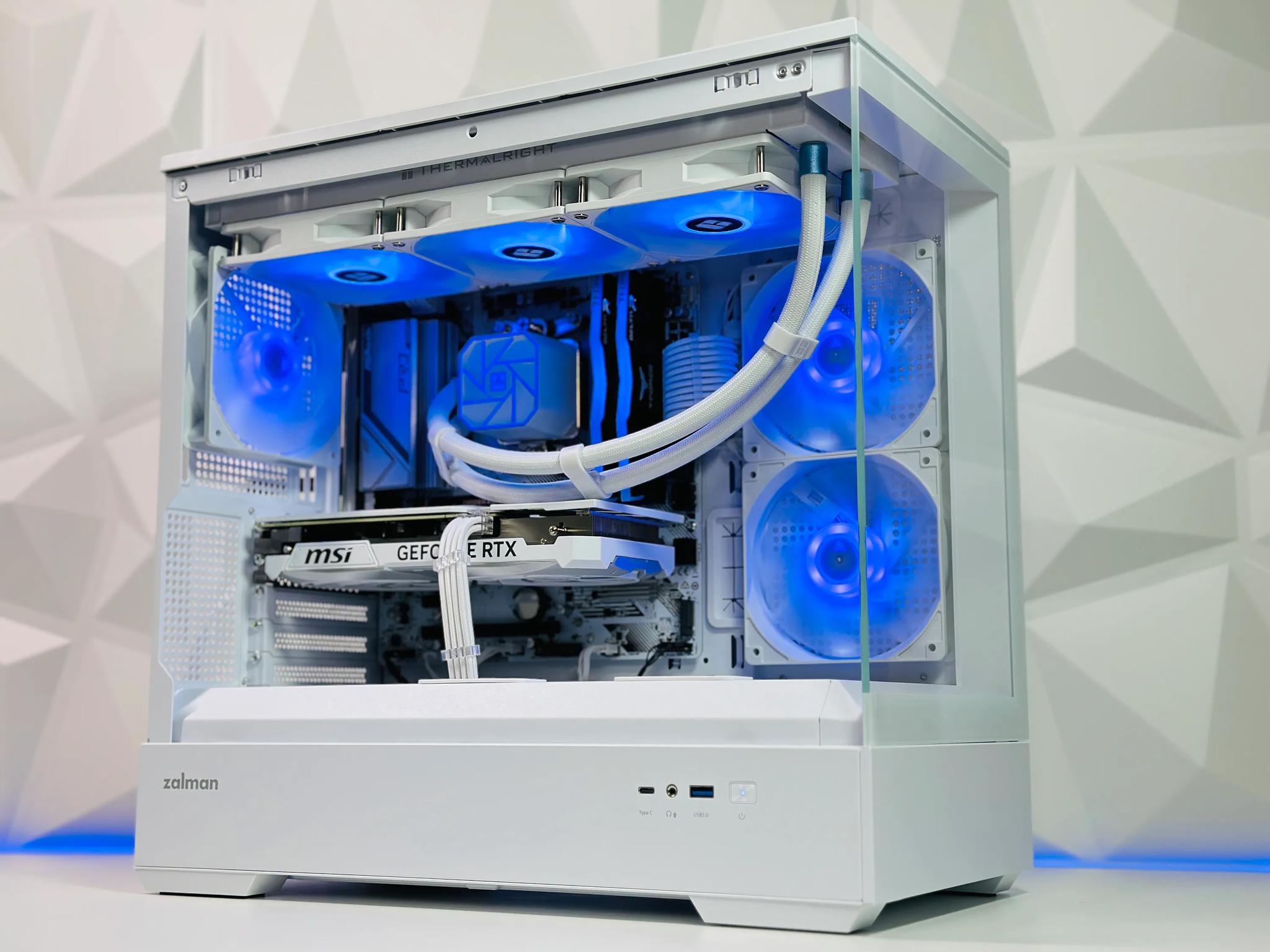 🎅🌨️⛄90° North Gaming PC❄️Nvidia RTX 4070 12GB❄️AMD Ryzen 7 5800X 8 core❄️32GB DDR4❄️1TB NVME