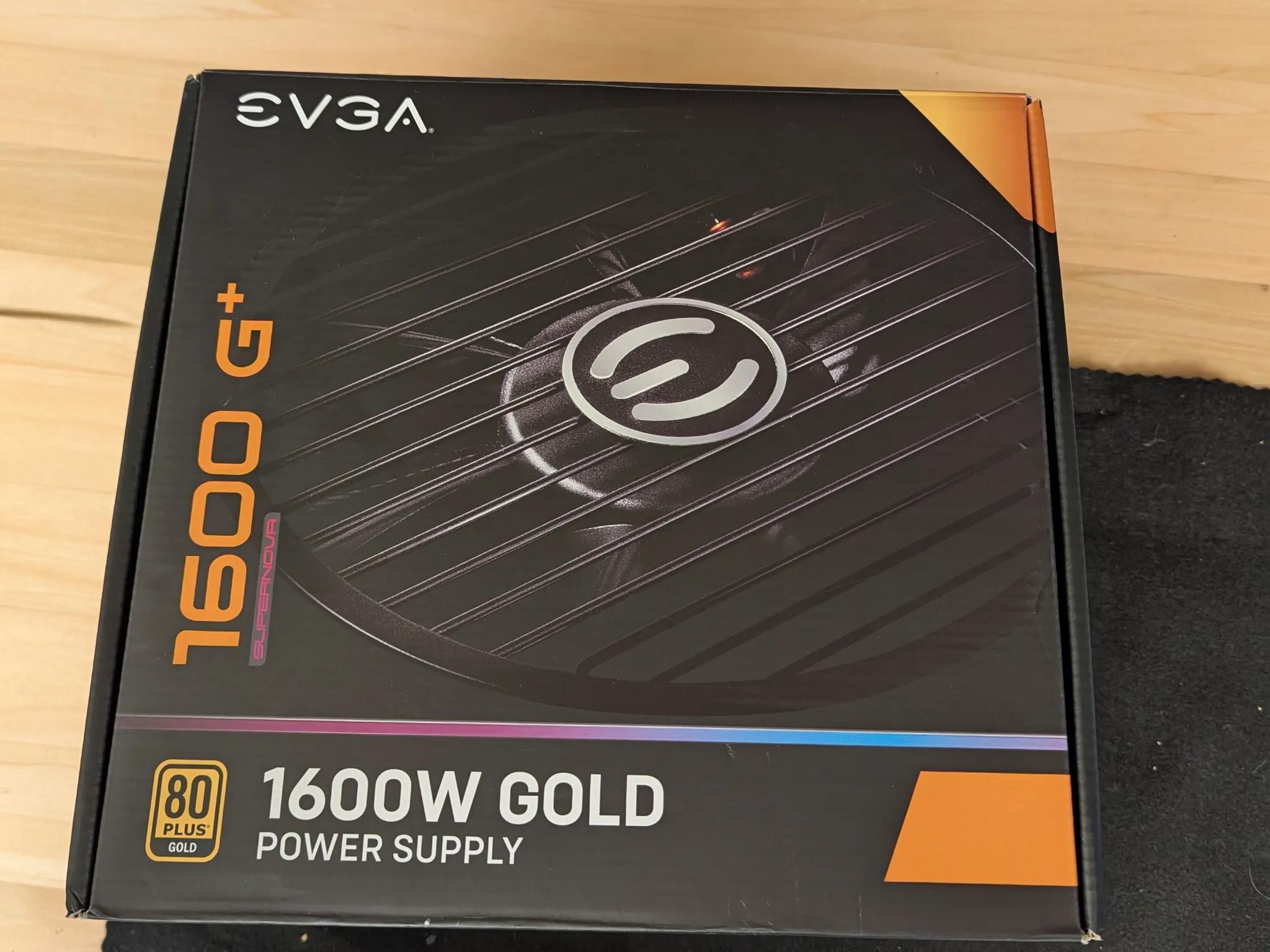 💥 EVGA SuperNOVA 1600 G+ | 80+ Gold 1600W PSU – Monster Power Supply with ALL CABLES