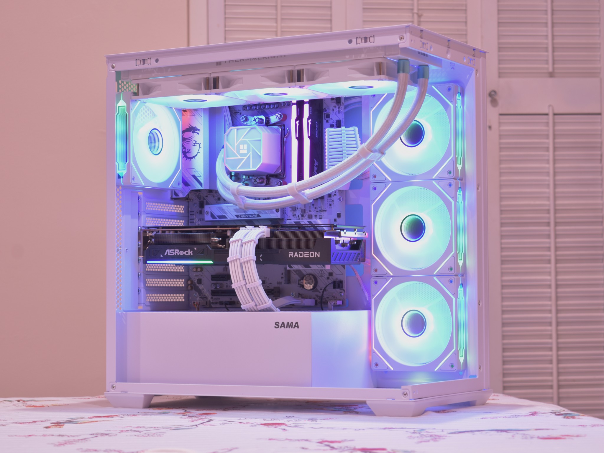 🚀Performance Gamer🚀 Ryzen 7 7800X3D | AMD RX 9070 16GB | 32GB DDR5 | 1TB nVME SSD | White RGB+Wifi