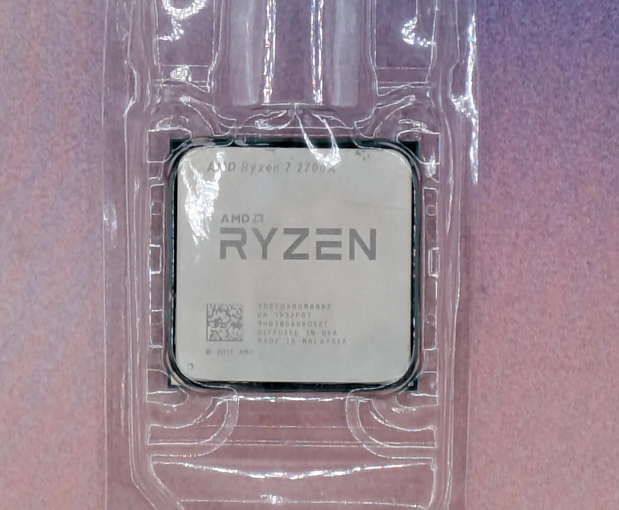 AMD Ryzen 7 2700X Processor