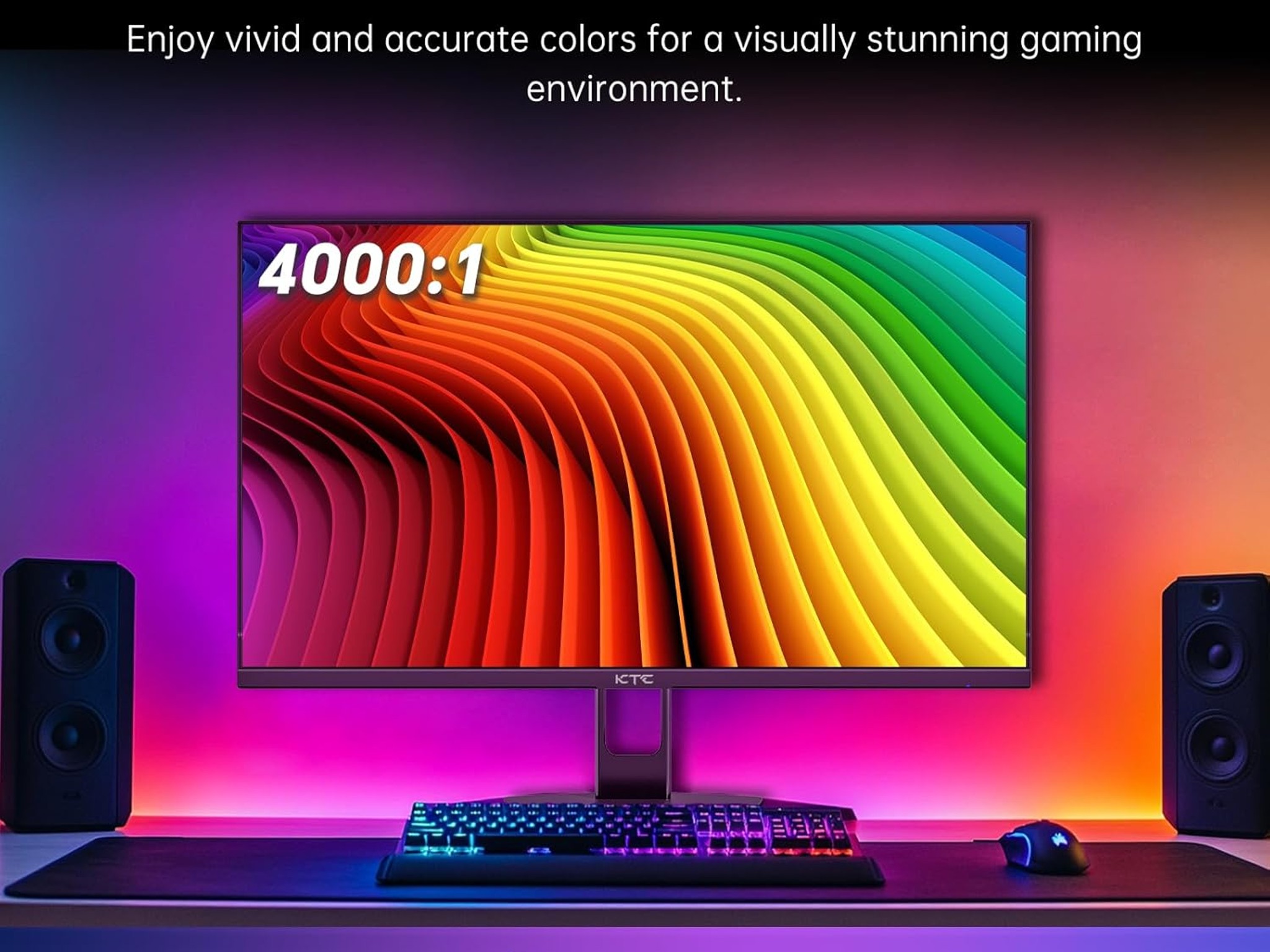 KTC H27E22P 27" 280Hz Gaming Monitor 1ms FHD VA FreeSync G-Sync HDR - NEW SEALED