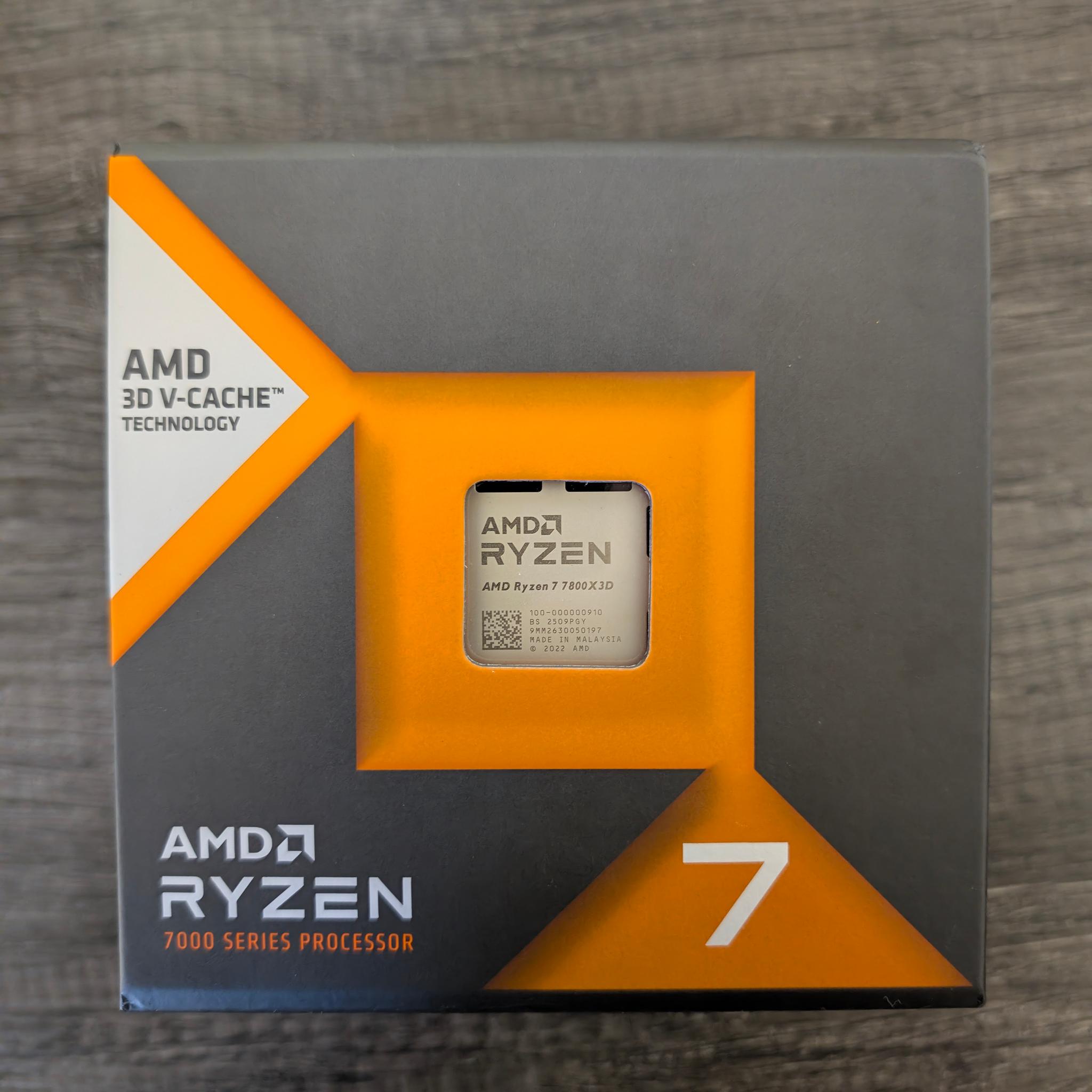 AMD Ryzen 7 7800X3D - Sealed, Brand New in Box