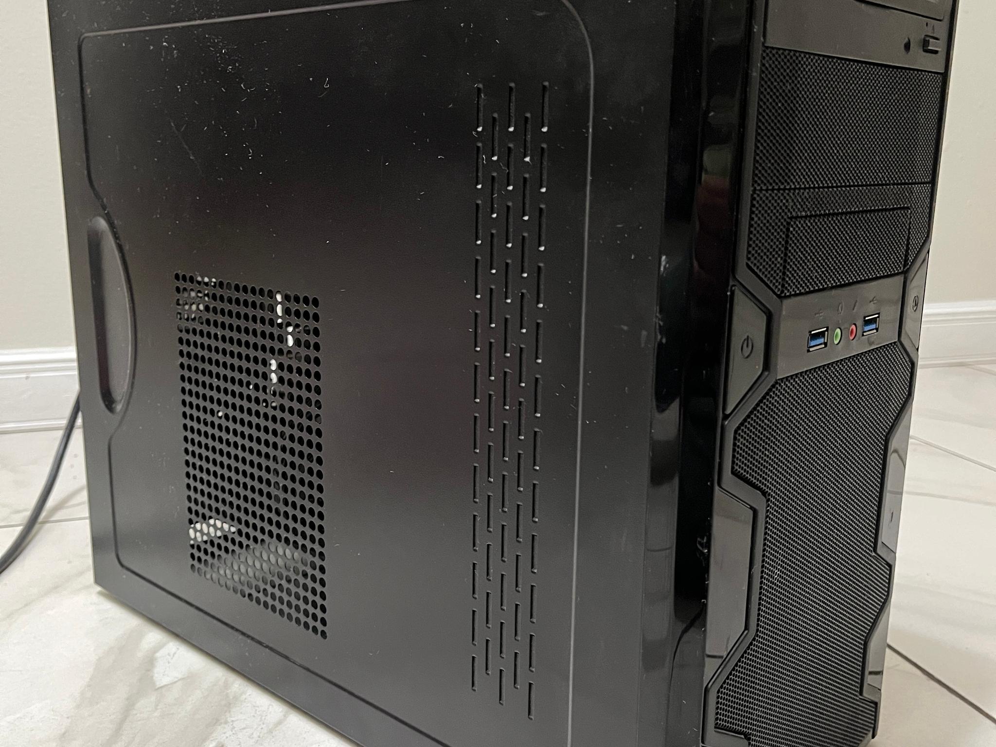 NVIDIA RTX 4060 Ti, Intel Core i7-9700, 16GB RAM, 500GB SSD - High FPS Gaming PC w/ Wi-Fi & BT