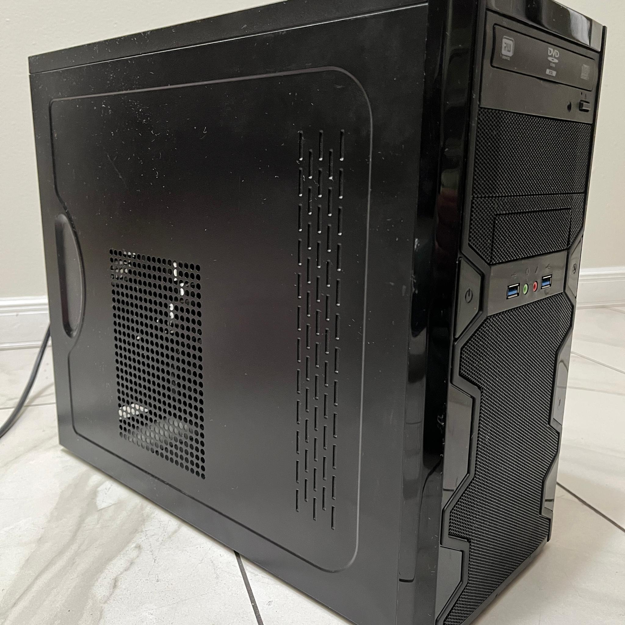 NVIDIA RTX 4060 Ti, Intel Core i7-9700, 16GB RAM, 500GB SSD - High FPS Gaming PC w/ Wi-Fi & BT