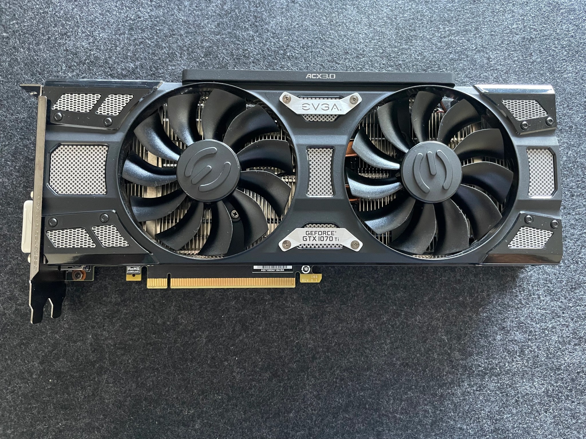 EVGA GeForce GTX 1070 Ti SC Gaming 8GB VRAM
