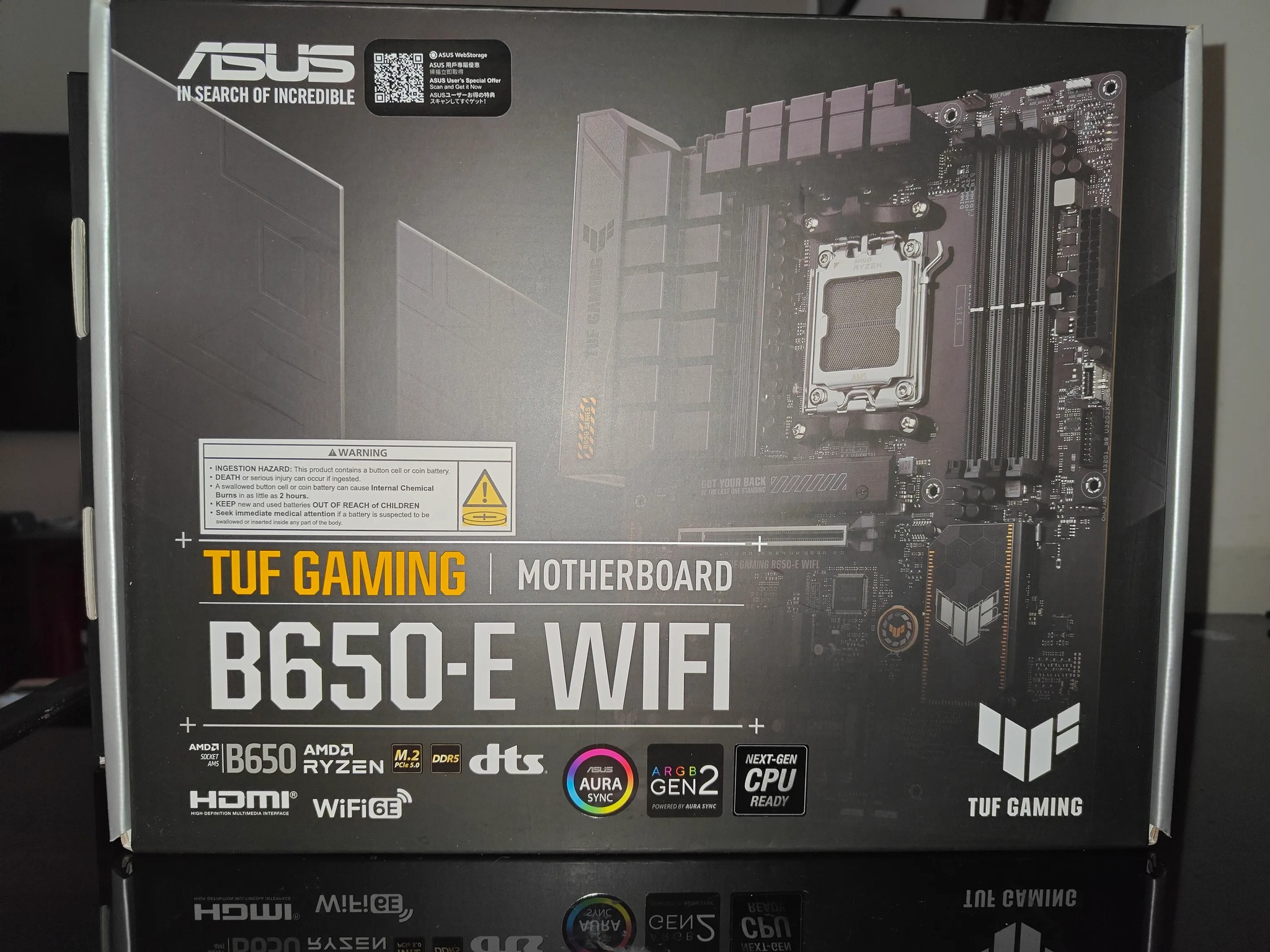 🔥🔥ASUS TUF Gaming B650-E WiFi ATX Motherboard DDR5 w/ Warranty🔥🔥